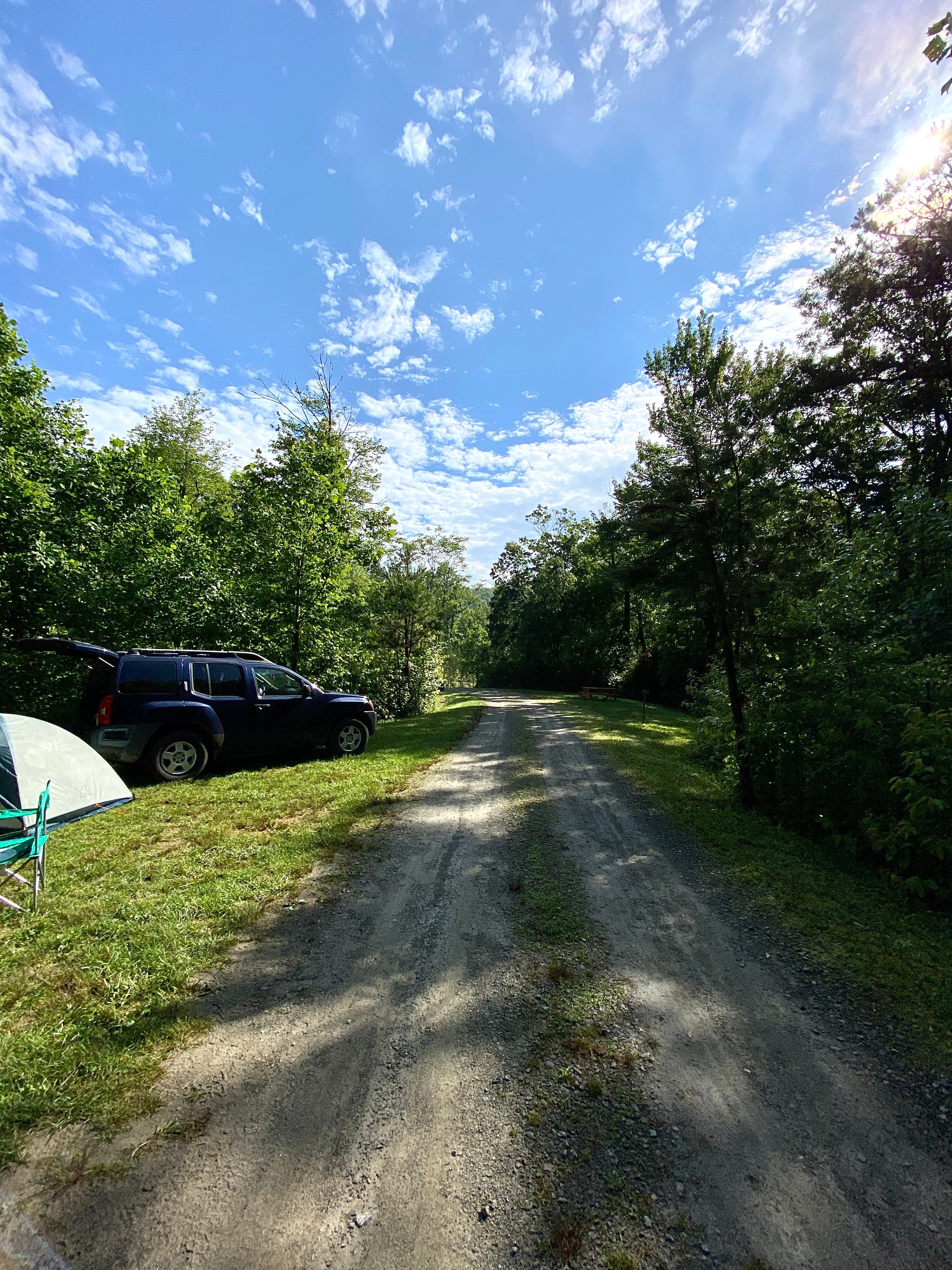 Car camping site #6 on the left.