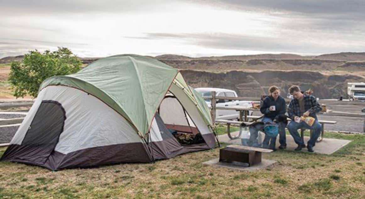 Camper submitted image from Palouse Falls State Park - DAY USE ONLY - NO CAMPING — Palouse Falls State Park - 3