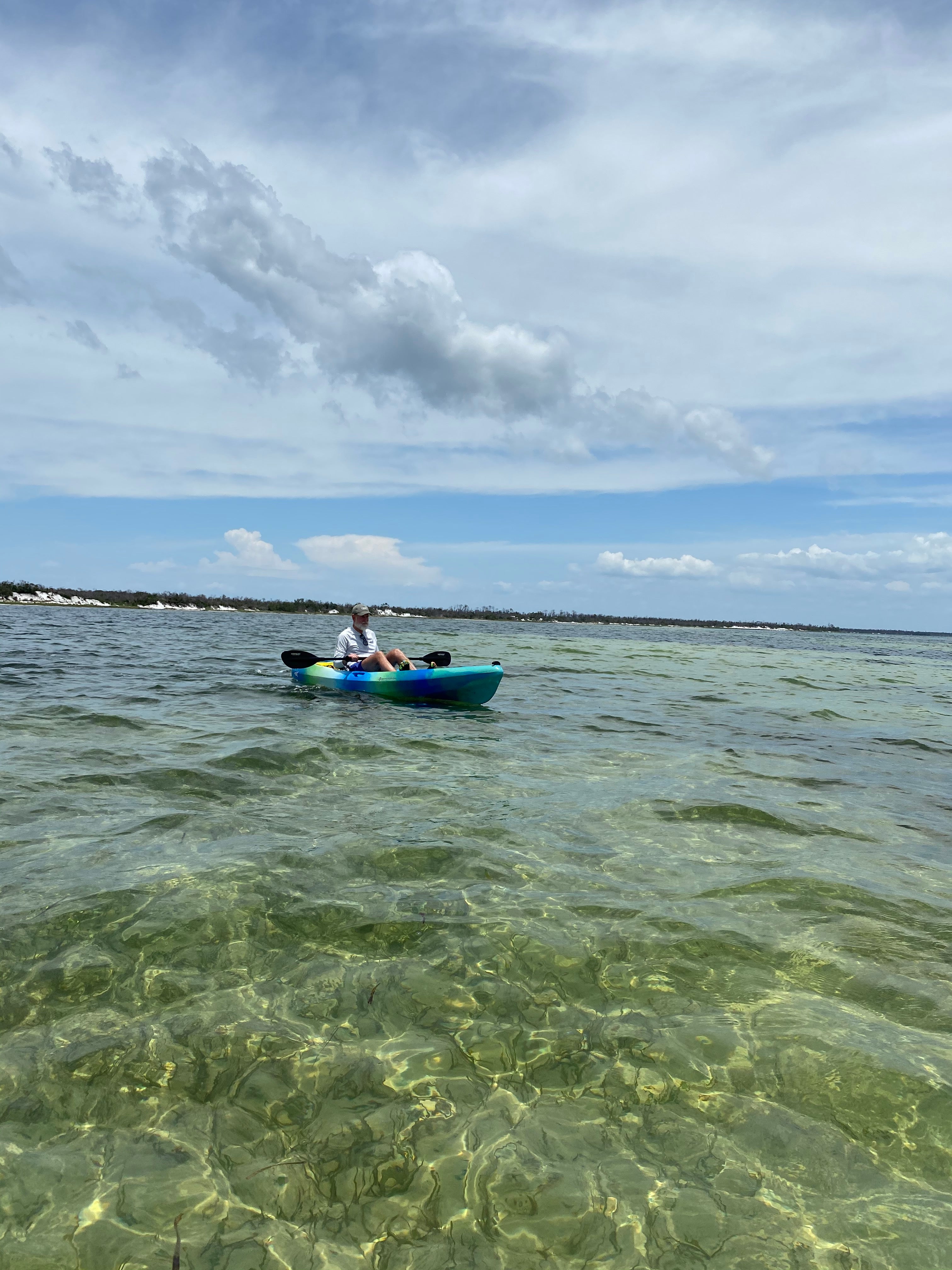Kayaking in St Joseph's Bay