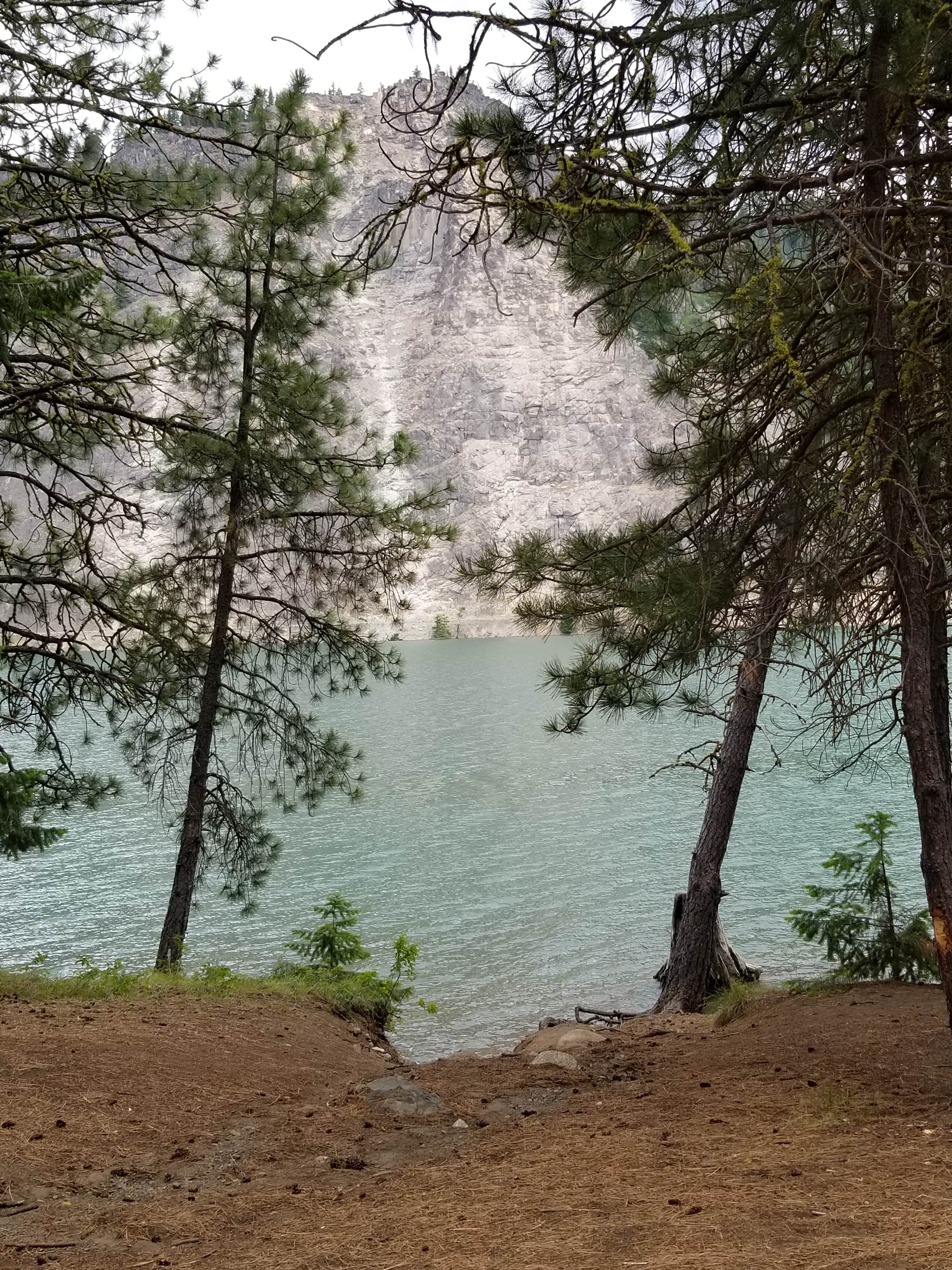 Eric H.'s photo of a dispersed camping area at Peninsula / Rimrock Boat Launch near Goose Prairie, WA