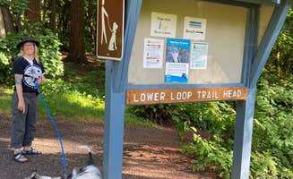 Vivi W.'s photo of camping with pets at Dash Point State Park Campground near Redmond, WA