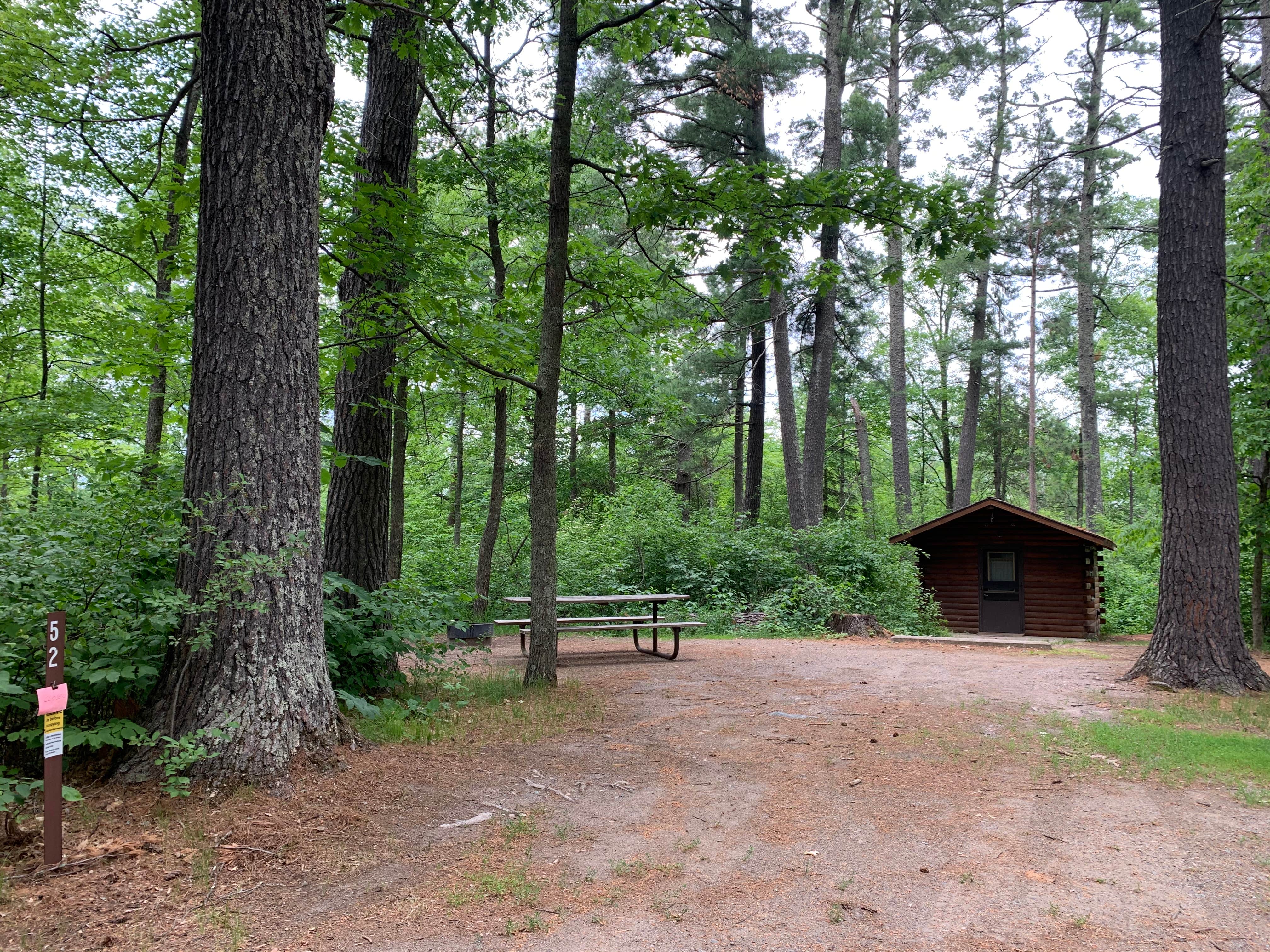 Scott M.'s photo of a cabin at Savanna Portage State Park Campground near Moose Lake, MN
