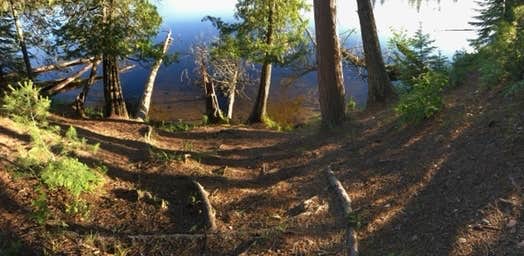 Camper submitted image from Remote Campsites (Backpack, Canoe/Boat-In) — Scenic State Park - 4