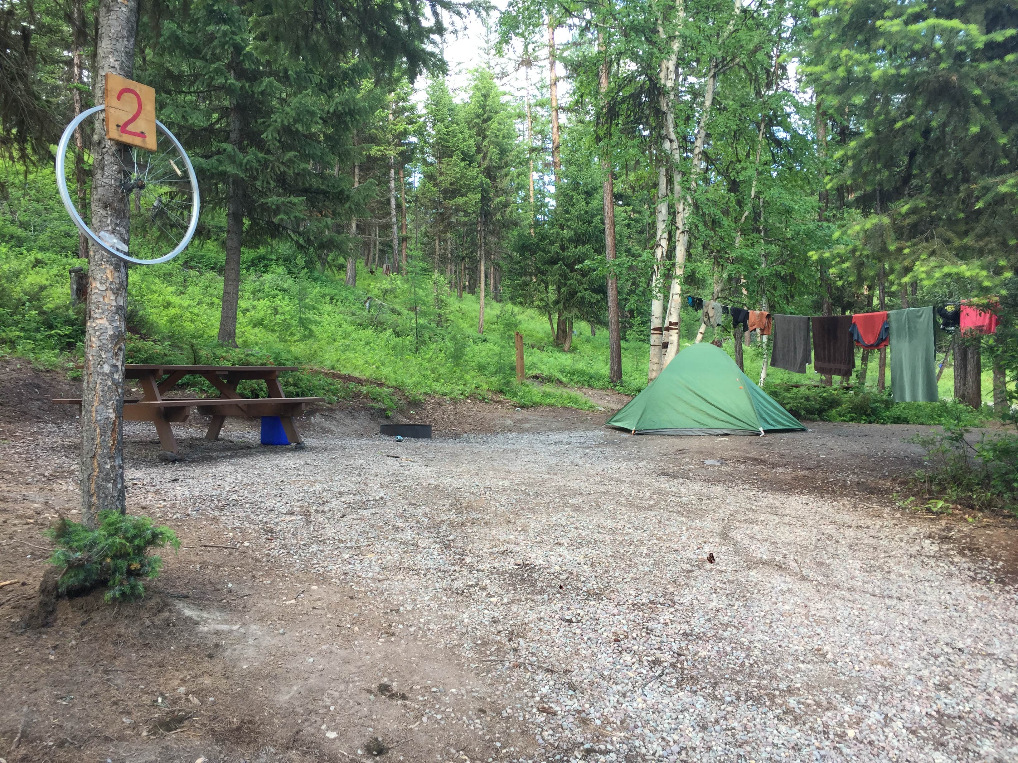 Bjorn S.'s photo at Whitefish Bike Retreat near Fortine, MT