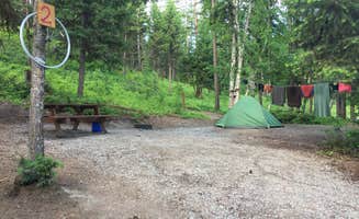 Bjorn S.'s photo of tent camping at Whitefish Bike Retreat in Montana