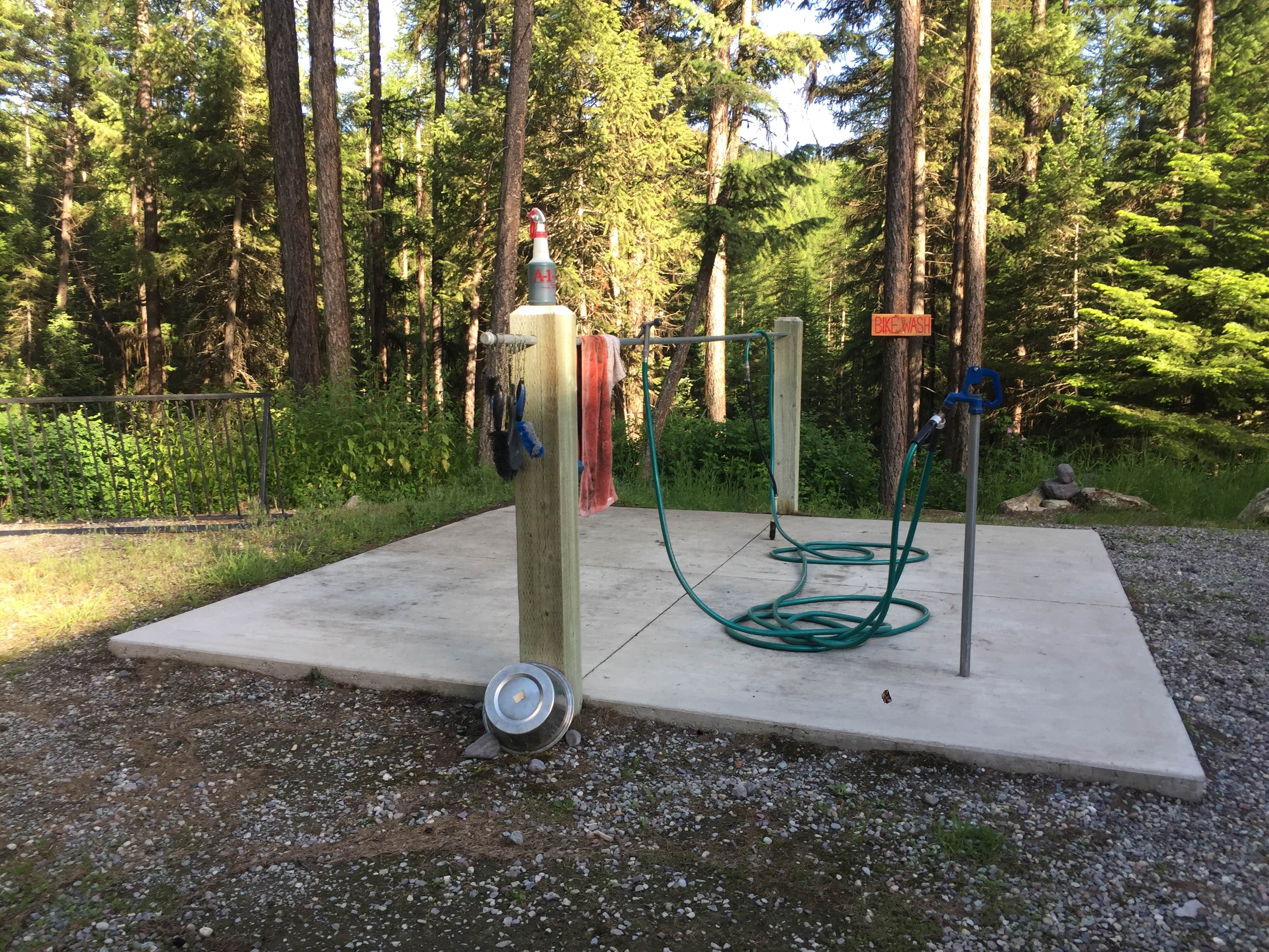 Camper-submitted photo at Whitefish Bike Retreat near Olney, MT