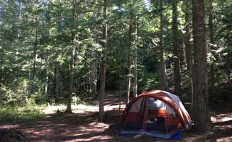 Rachel A.'s photo at Giant White Pine Campground near Lenore, ID