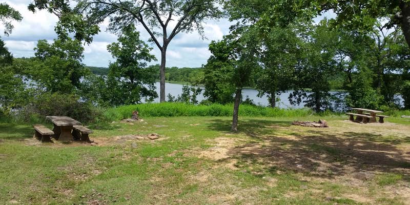Camper submitted image from Red Oak Area - Okmulgee/Dripping Springs State Park