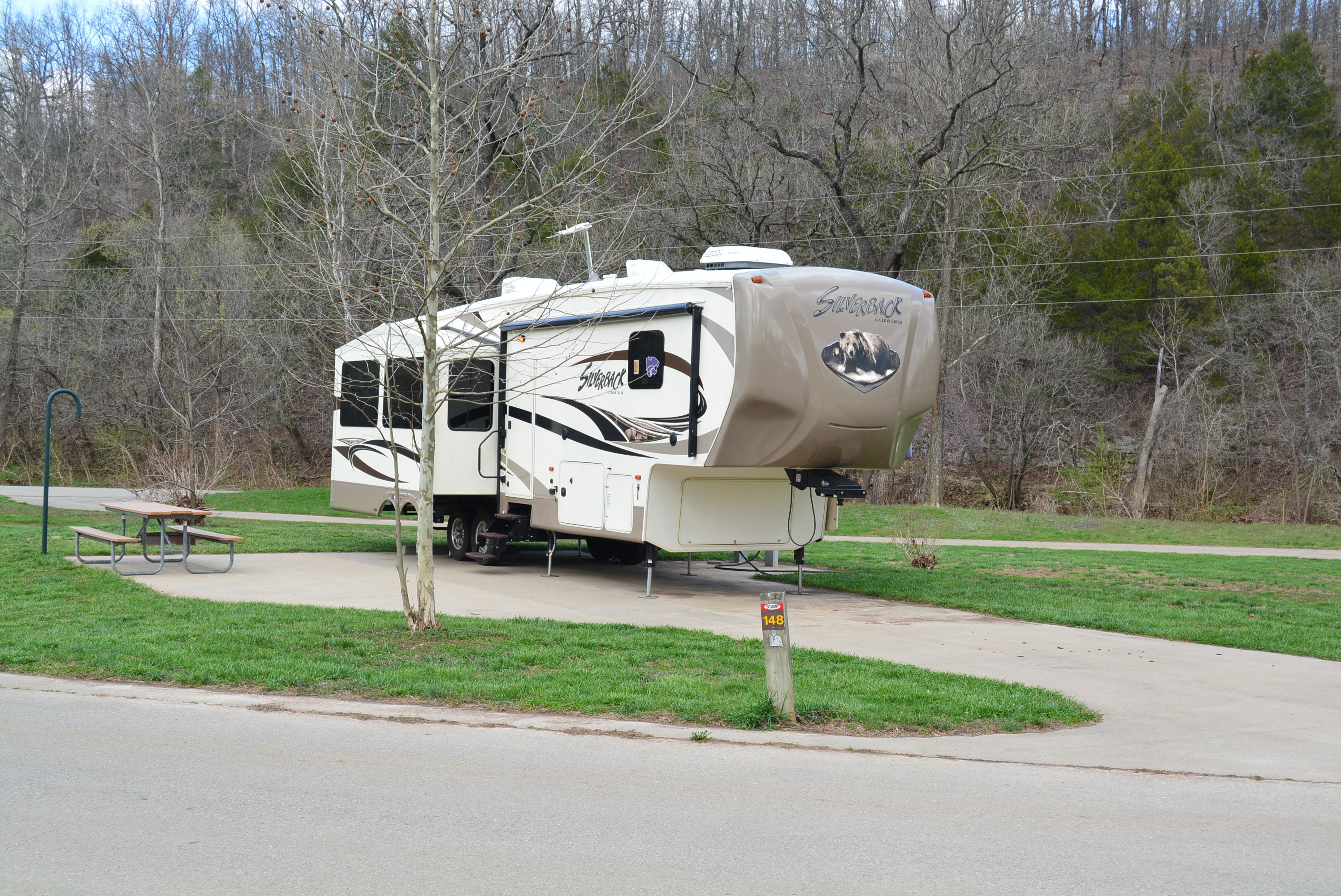 Camper submitted image from Bennett Spring State Park Campground - 5