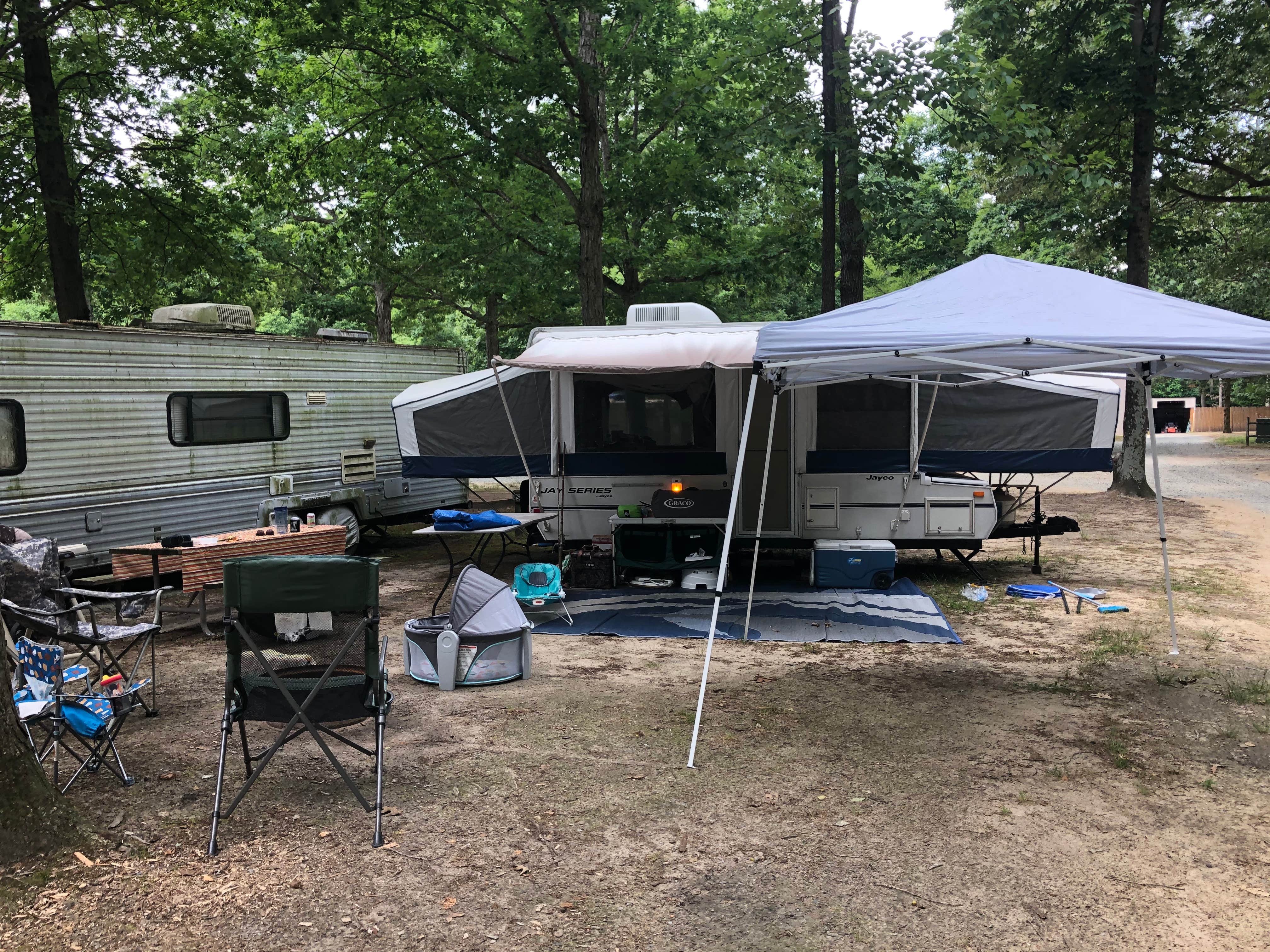 Chris G.'s photo of rv camping at Deep Branch Family Campground in Delaware