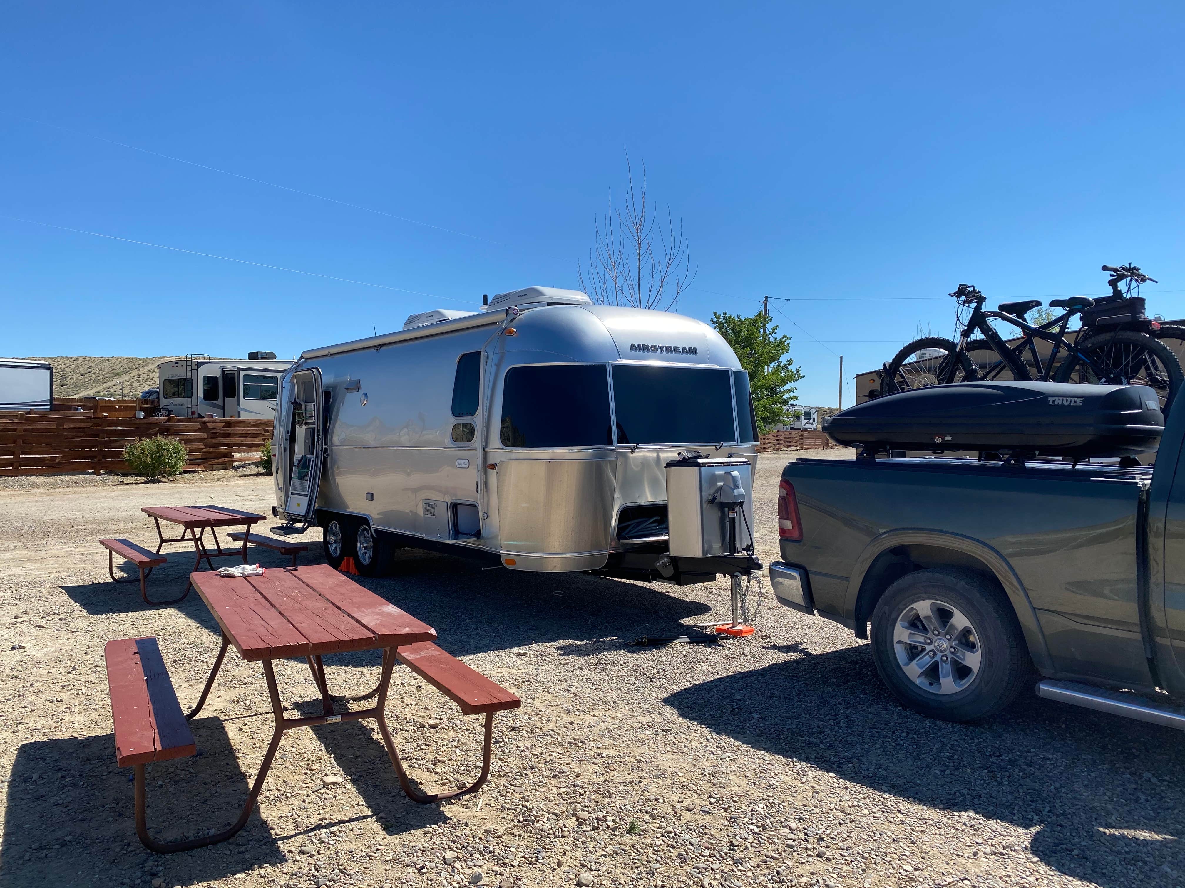 kristin S.'s photo of rv camping at Rock Springs/Green River KOA Journey near Green River, WY