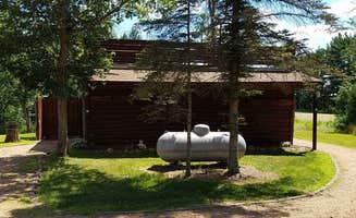 Jay A.'s photo of a cabin at Wild West Campground & Corral near Stratford, WI