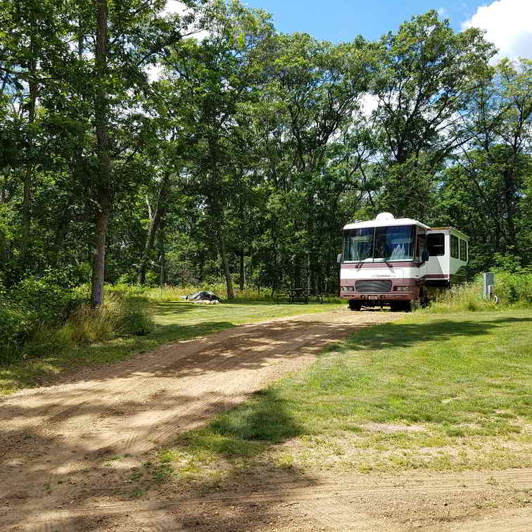 Jay A.'s photo of rv camping at Wild West Campground & Corral near Iola, WI