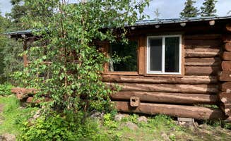 Tanya B.'s photo of glamping accommodations at Eagle River Nature Center (public use cabins/yurts) near Eagle River, AK