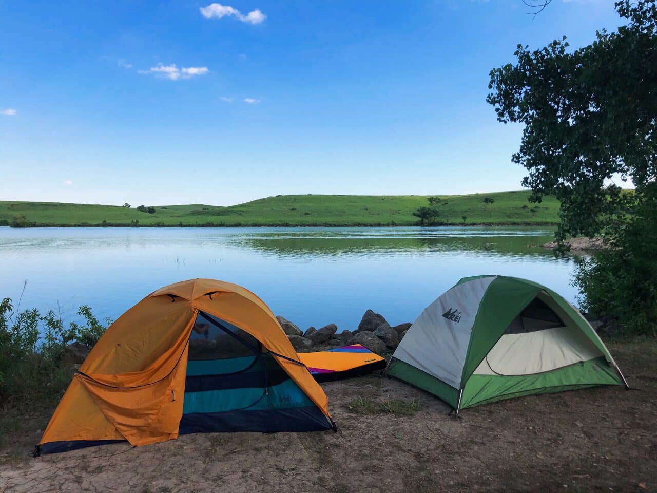 Camper-submitted photo at Chase State Fishing Lake near Strong City, KS