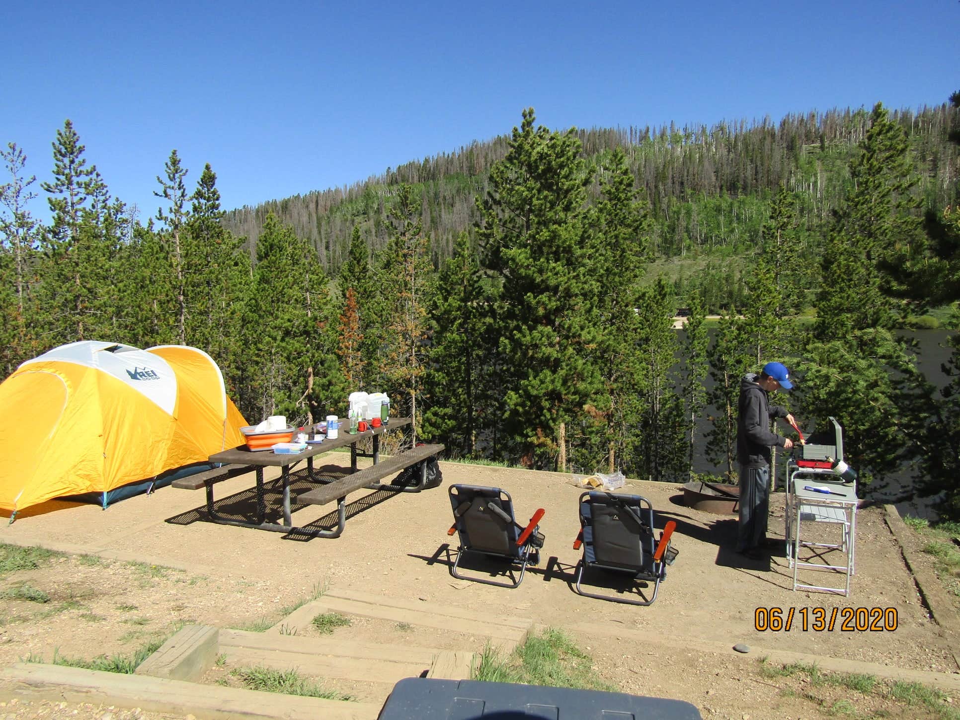 Jen M.'s photo at North Michigan Campground — State Forest State Park near Gould, CO