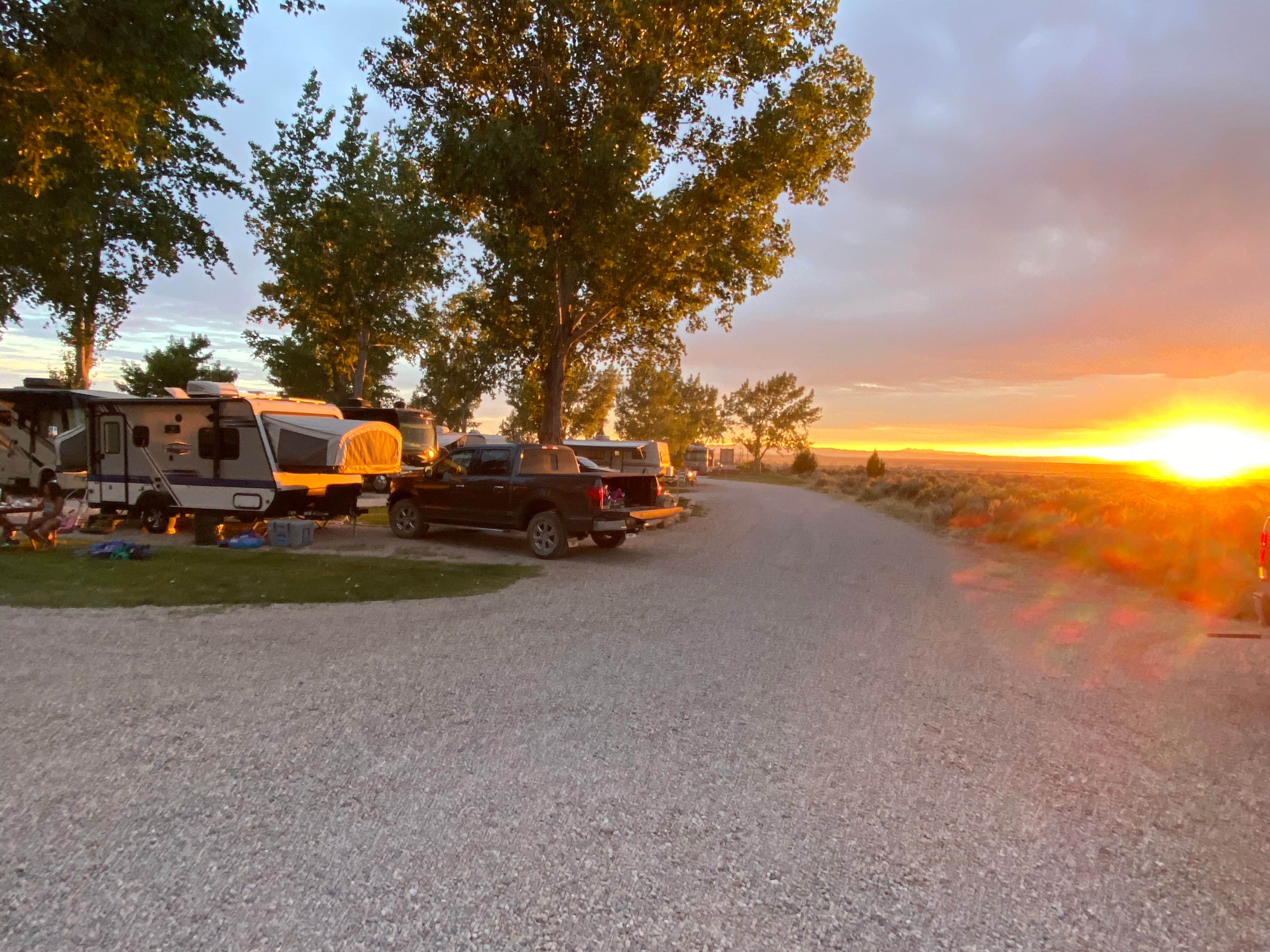 Preston G.'s photo of rv camping at Fillmore KOA near Oak City, UT
