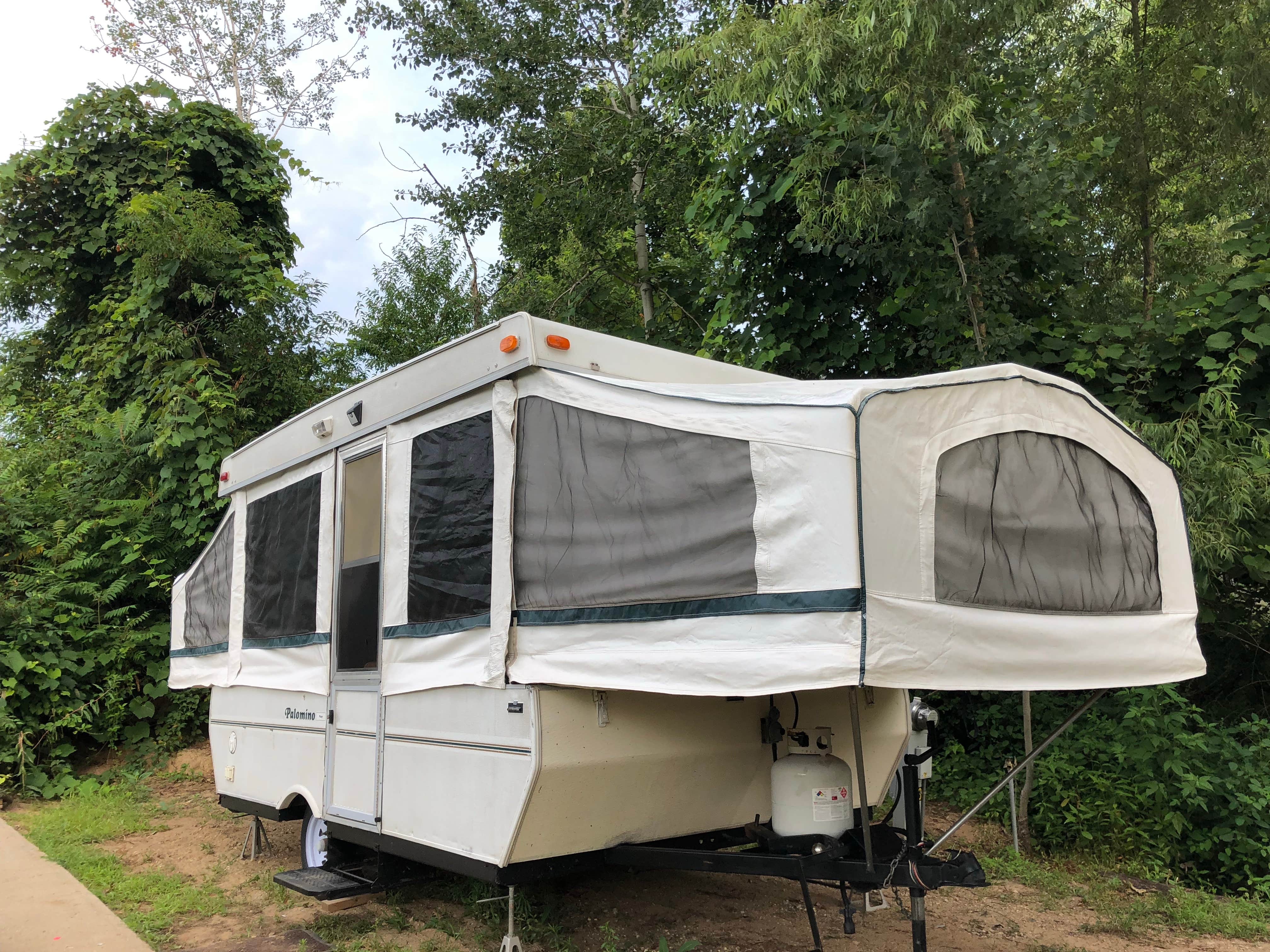 Hannah S.'s photo of tent camping at Covert/South Haven KOA Holiday near Bristol, IN