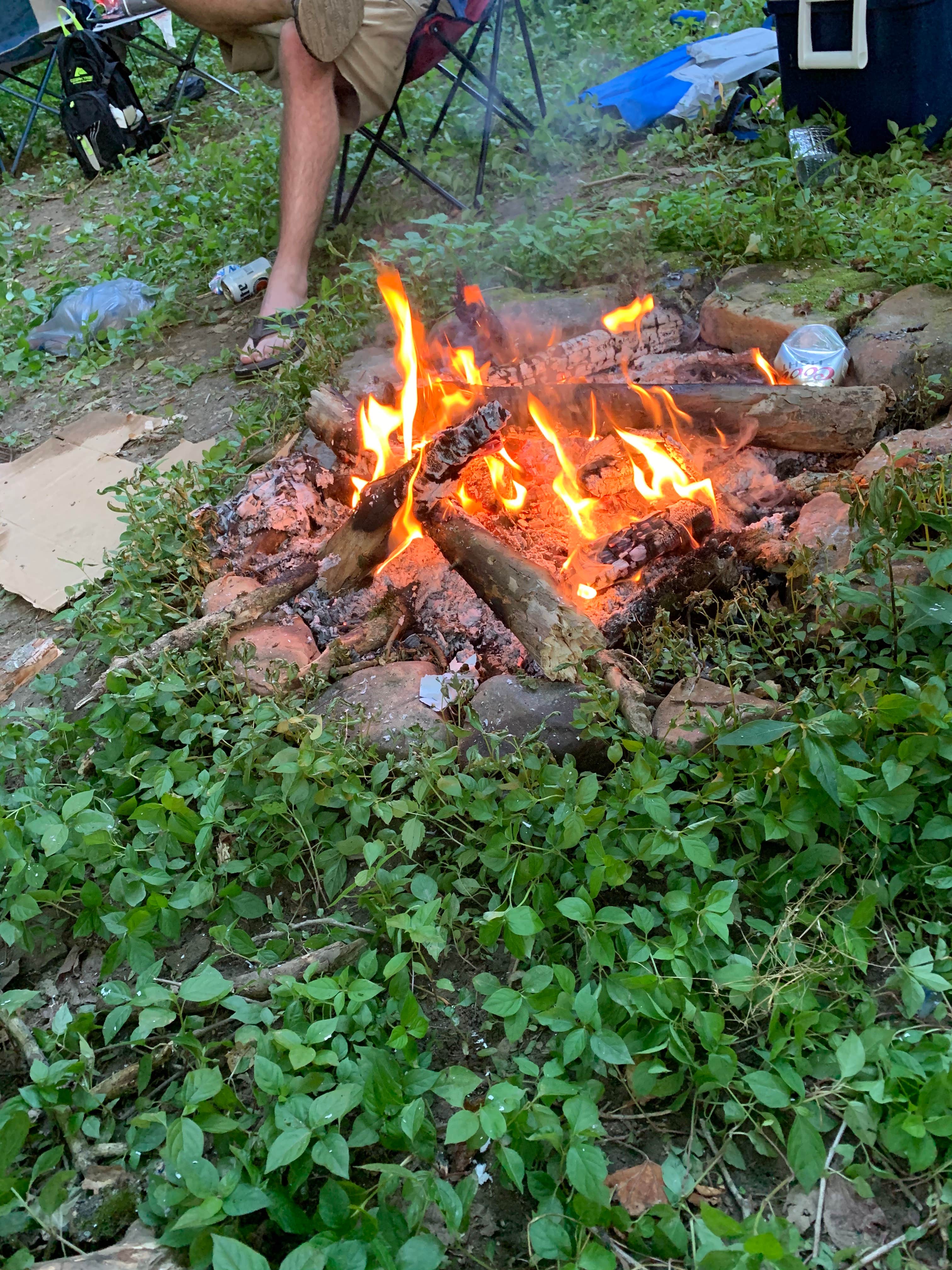 Wayne H.'s photo of tent camping at Red River Gorge Campground near Winchester, KY