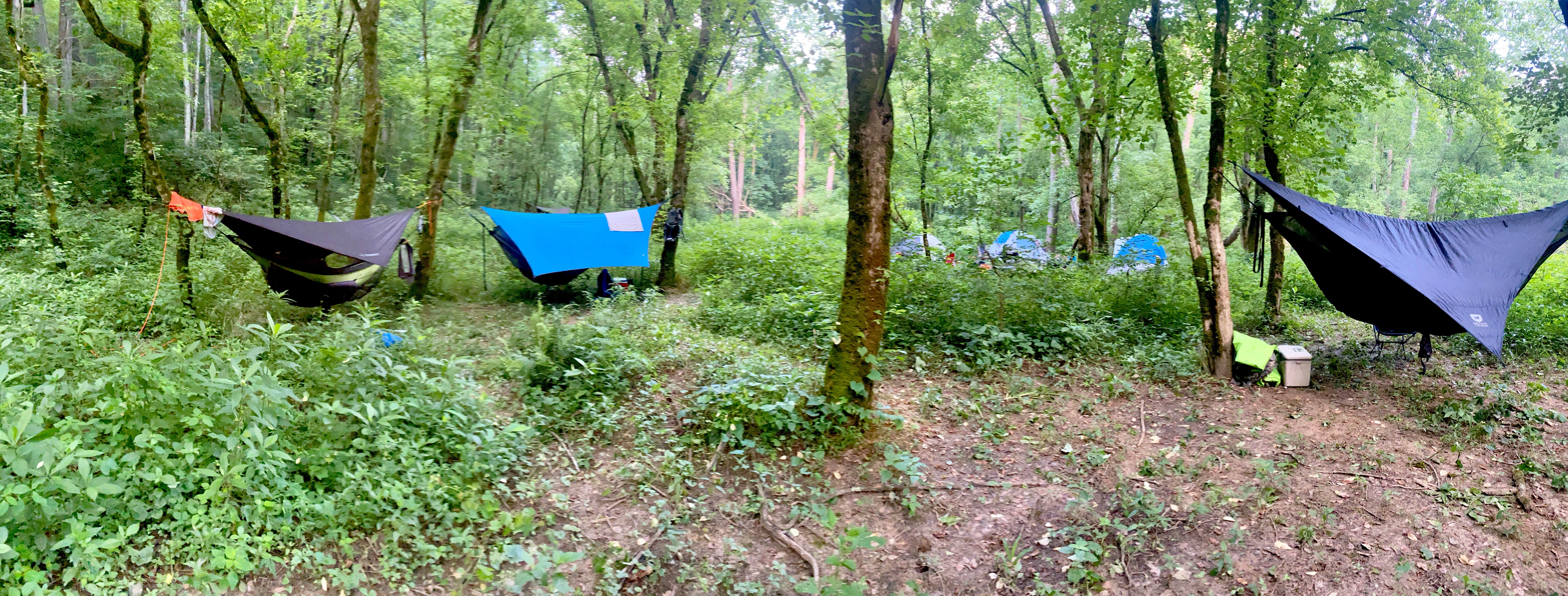 Wayne H.'s photo of tent camping at Red River Gorge Campground near Lexington, KY