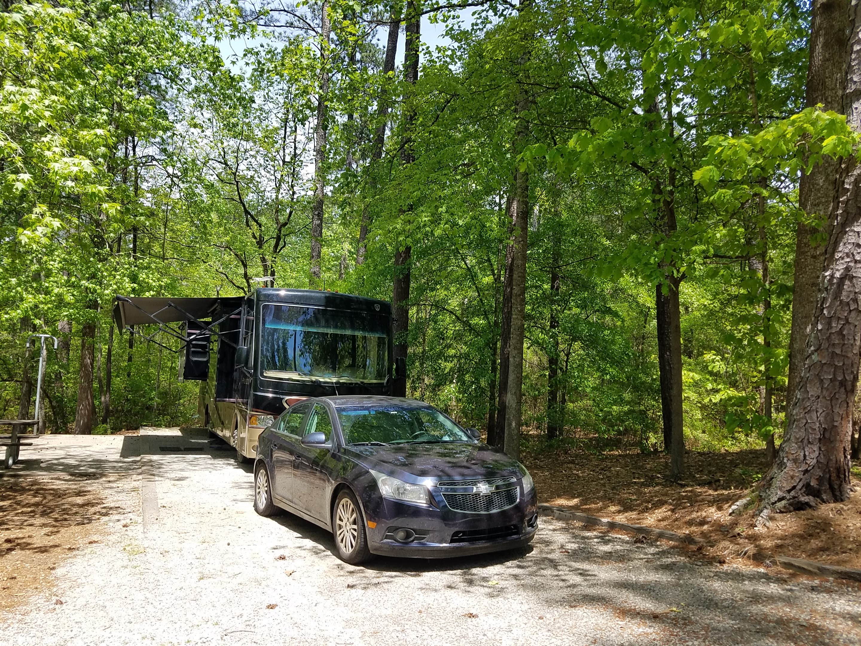 Nancy W.'s photo of rv camping at Fort Yargo State Park Campground near Braselton, GA