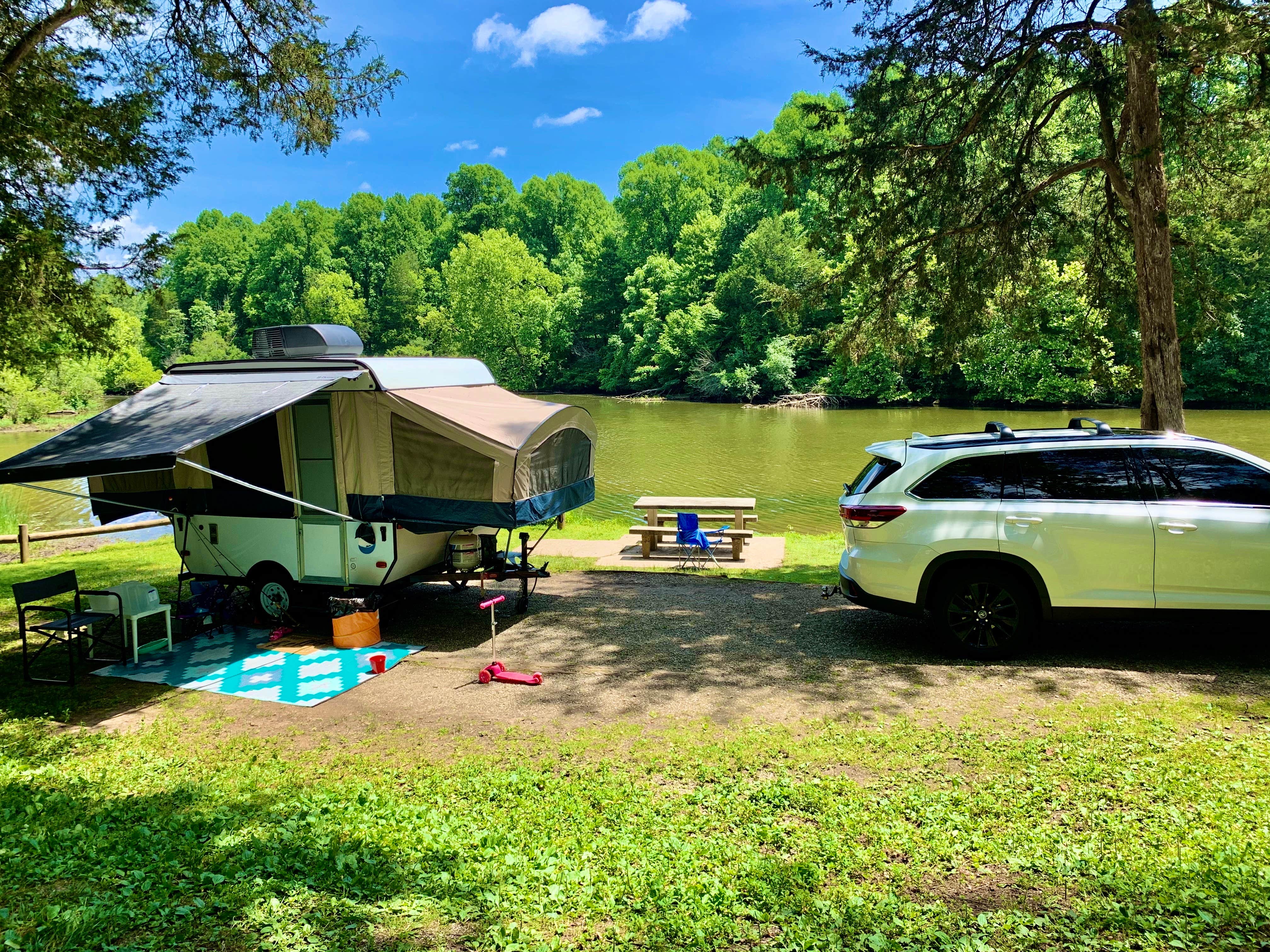 Matt K.'s photo at Cove Lake State Park Campground near Lake City, TN