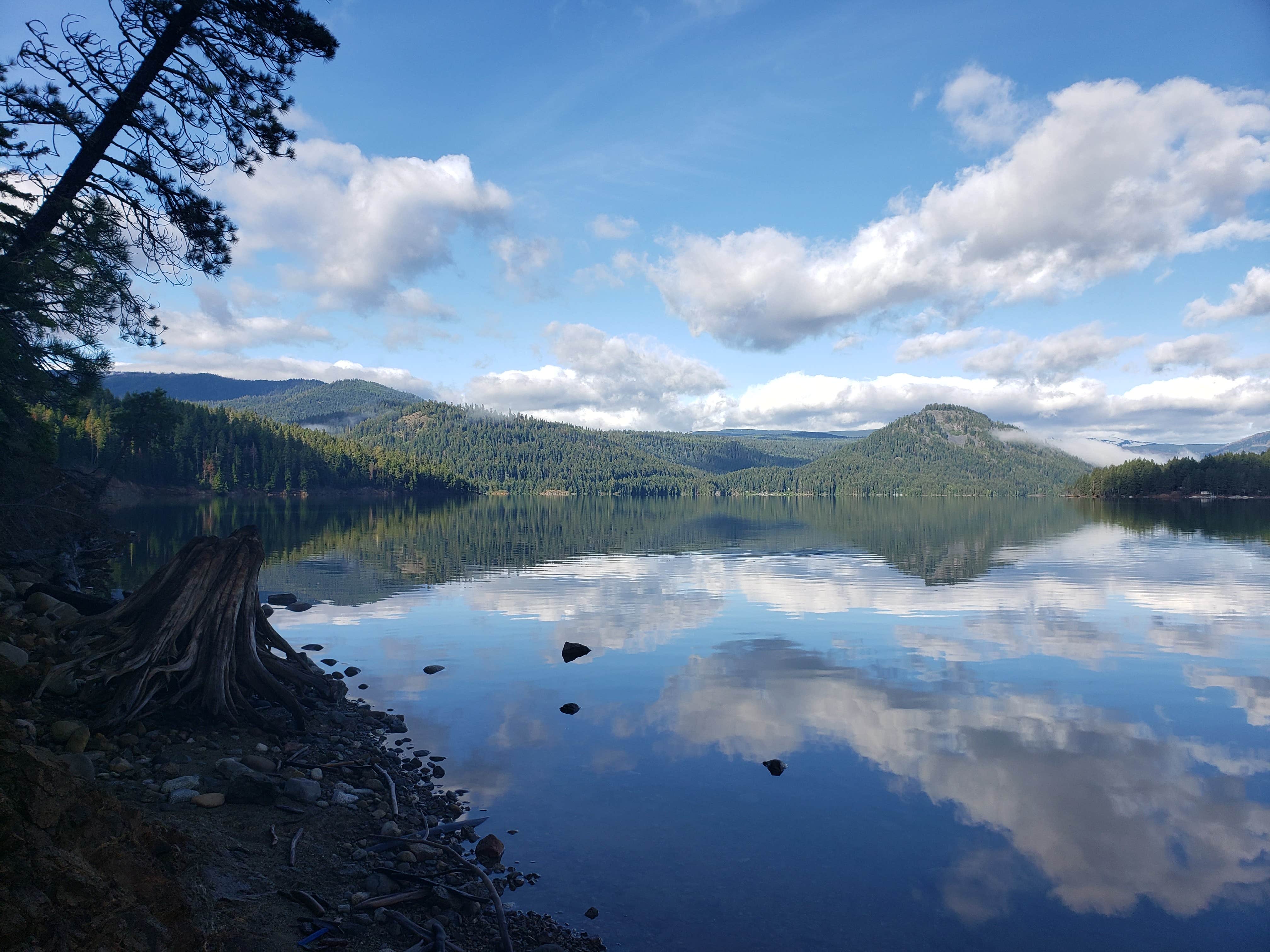 Camper-submitted photo at Peninsula / Rimrock Boat Launch near Goose Prairie, WA