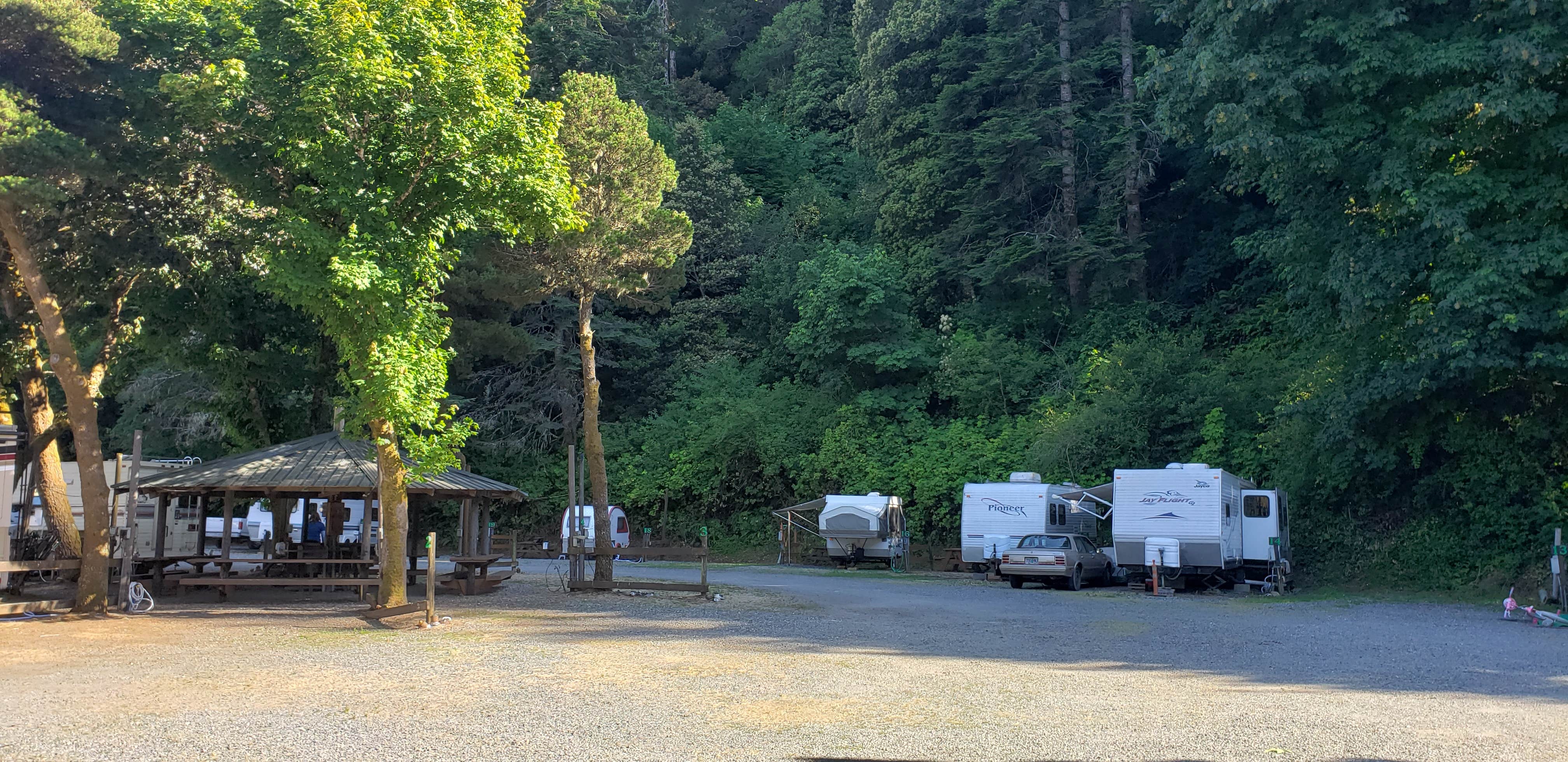 Ioan P.'s photo of rv camping at Indian Creek RV Park near Ophir, OR
