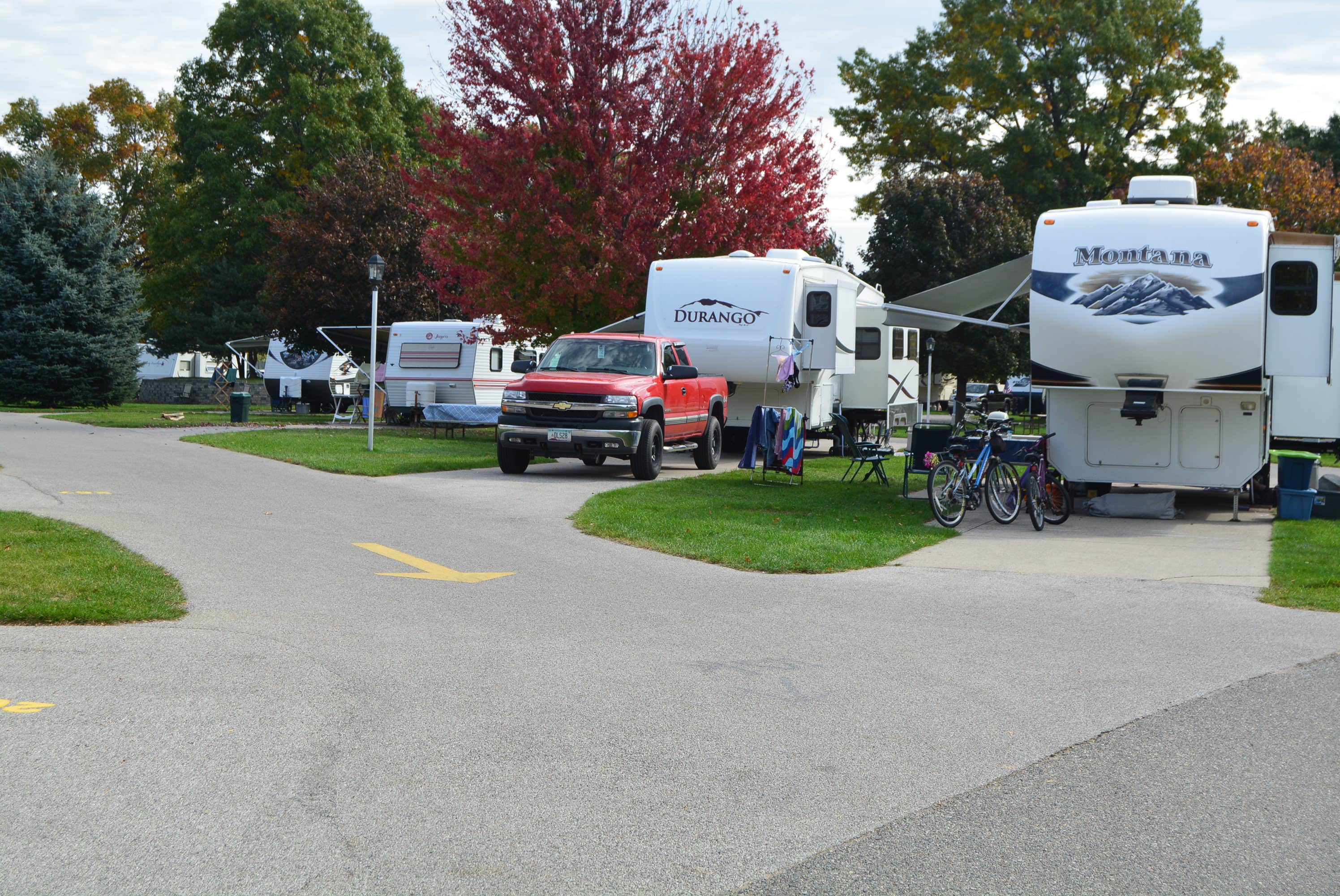 Camper-submitted photo at Poncho's Pond RV Park near Custer, MI