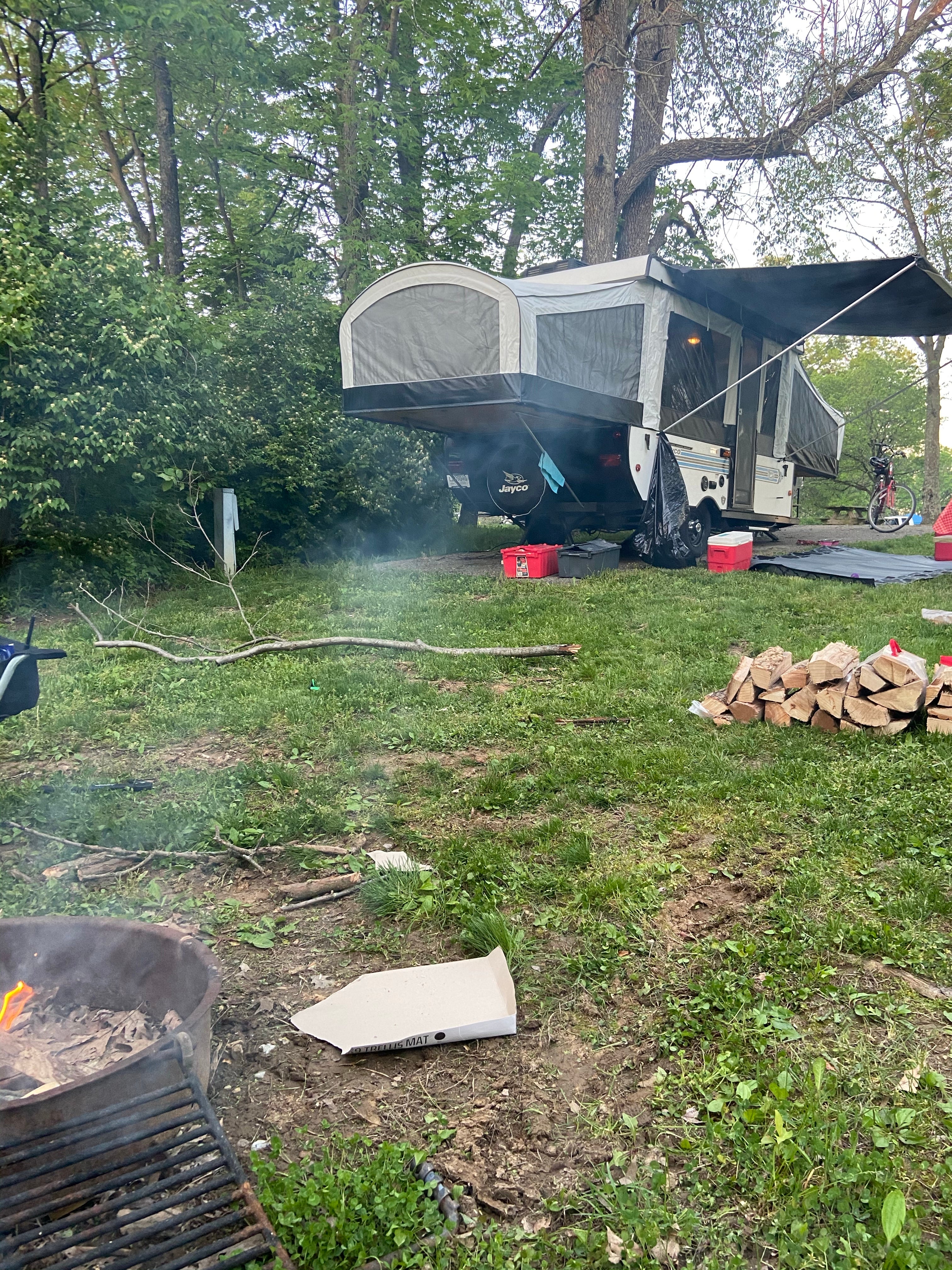 Camper submitted image from Brookville Lake - Mounds State Recreation Area - 1