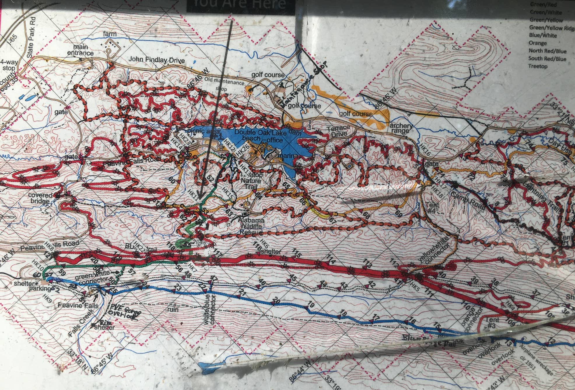 Big Oak Ranch Alabama Map.pdf Oak Mountain State Park Campground | Pelham, Alabama