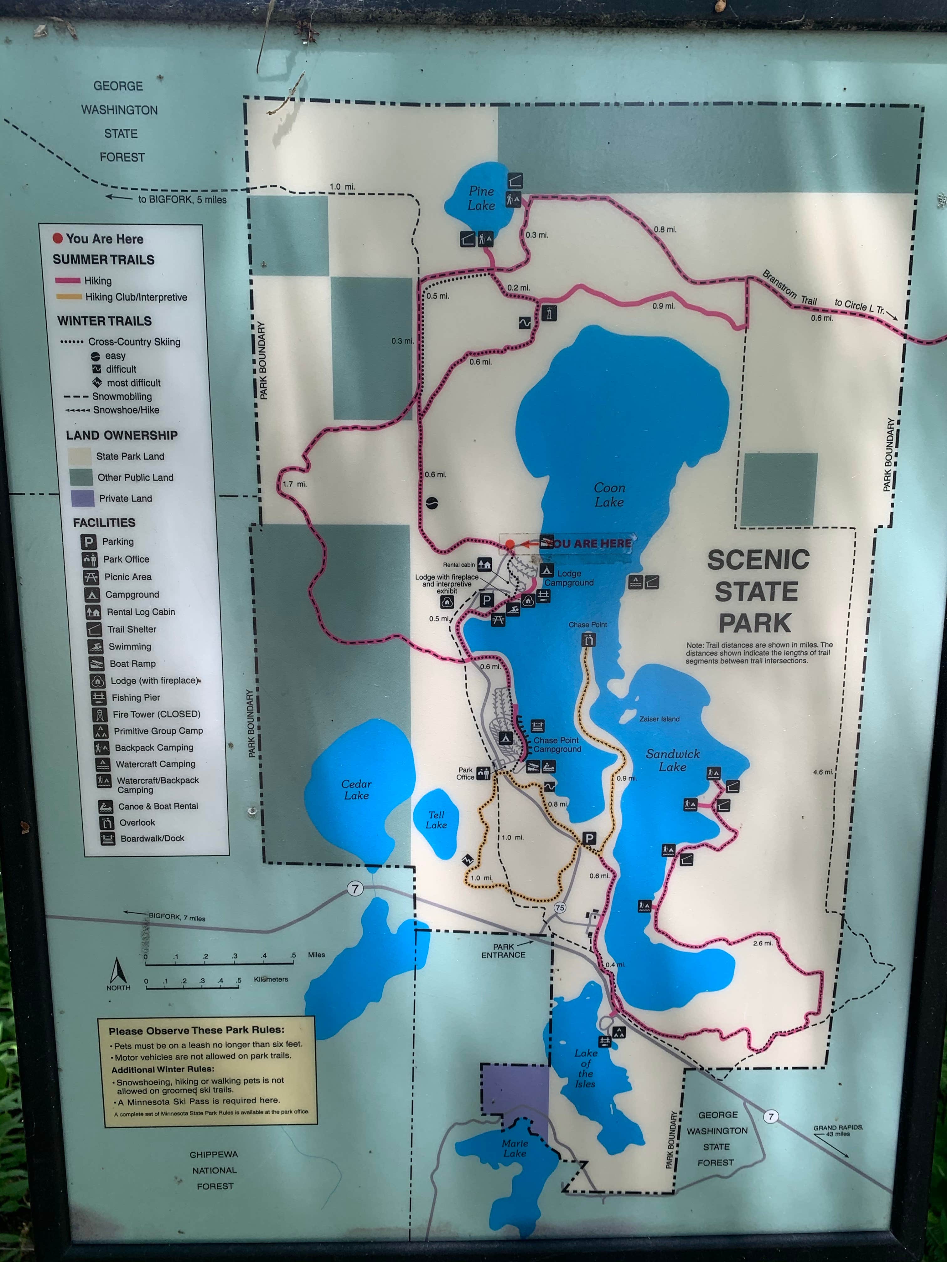 Camper submitted image from The Lodge Campground — Scenic State Park - 5