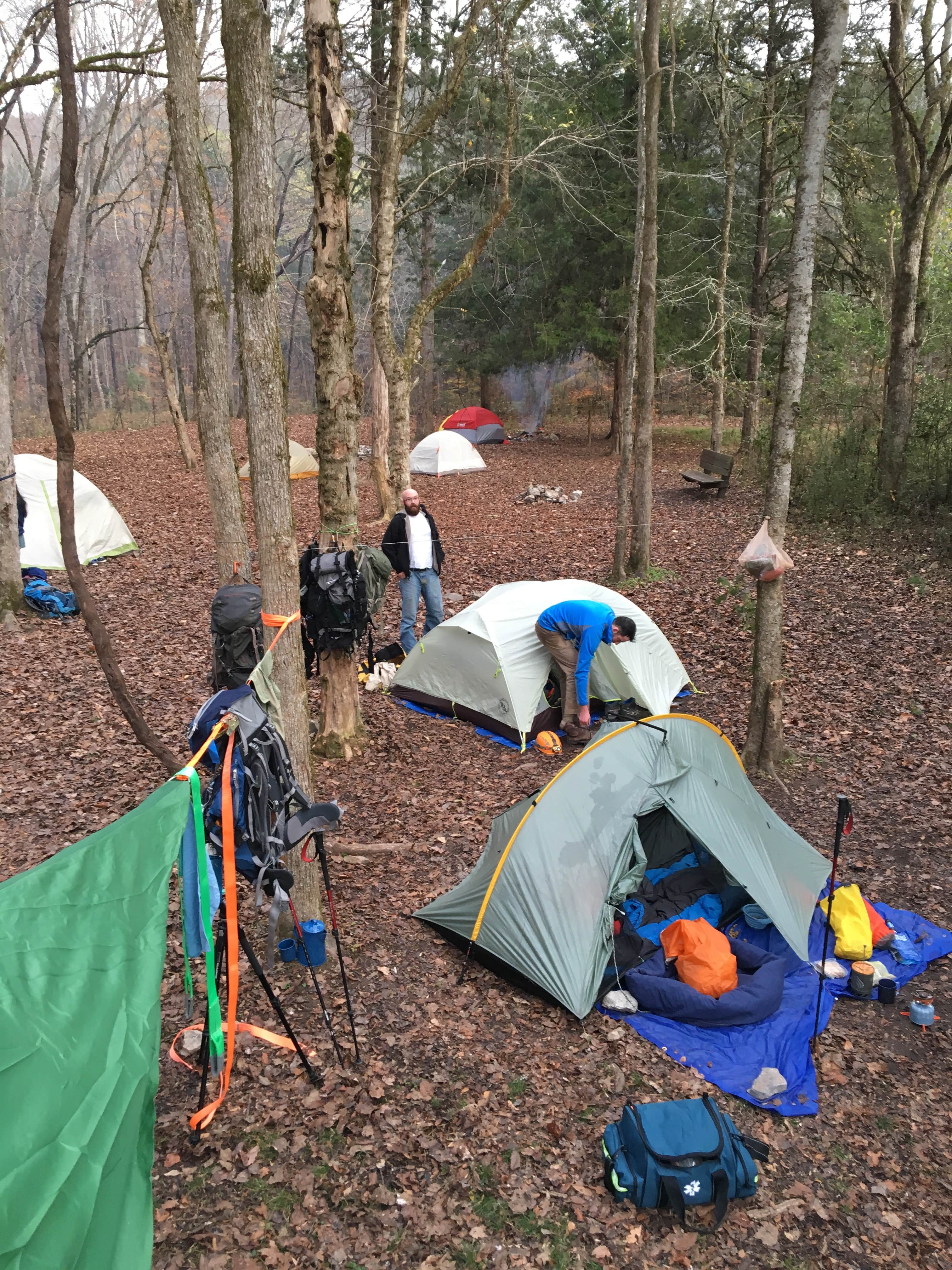 Ethan K.'s photo at Walls of Jericho - Clark Cemetery Backcountry Campsite in Alabama