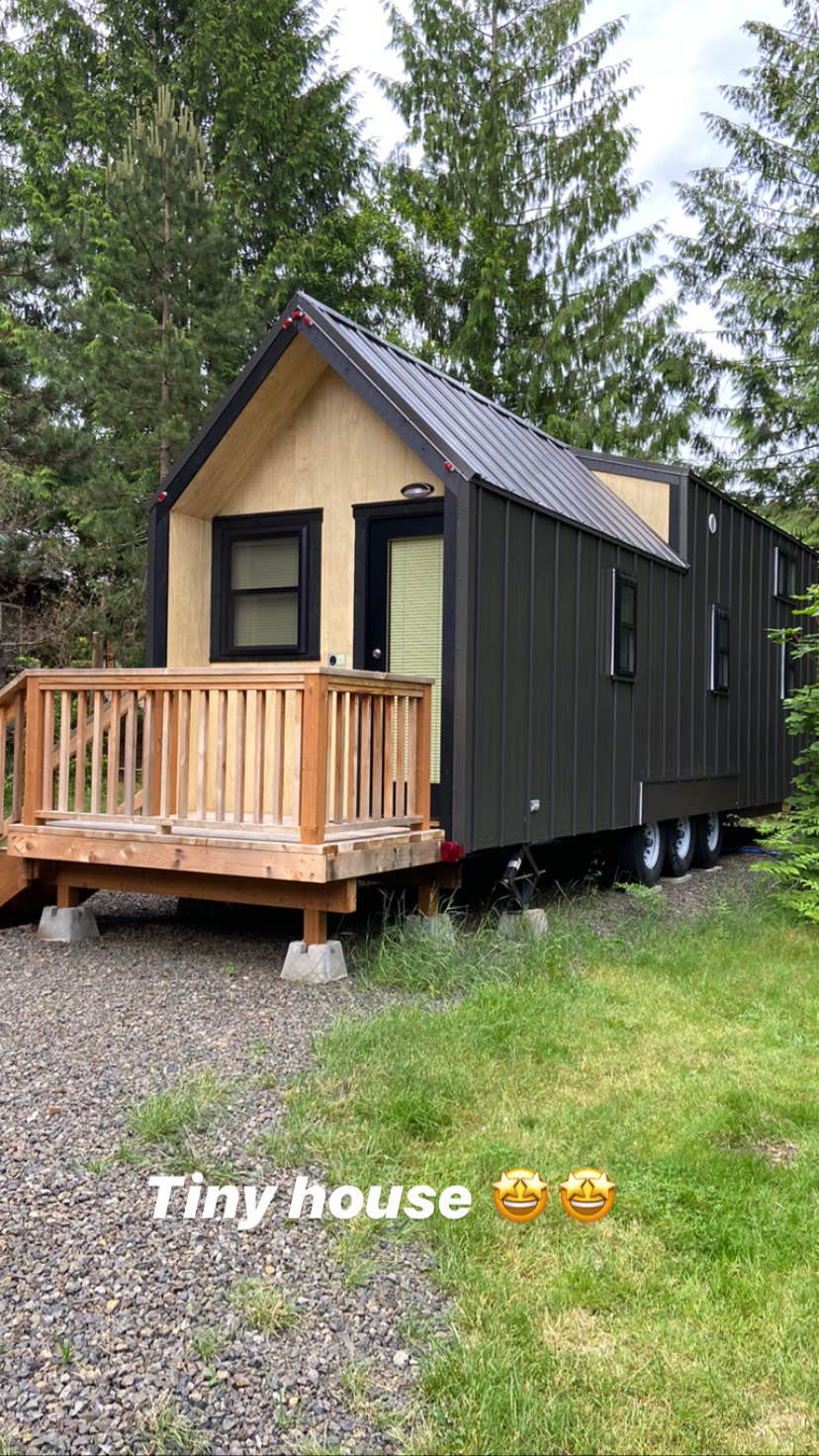 Vivi W.'s photo of glamping accommodations at Mt Hood Village Resort near Government Camp, OR