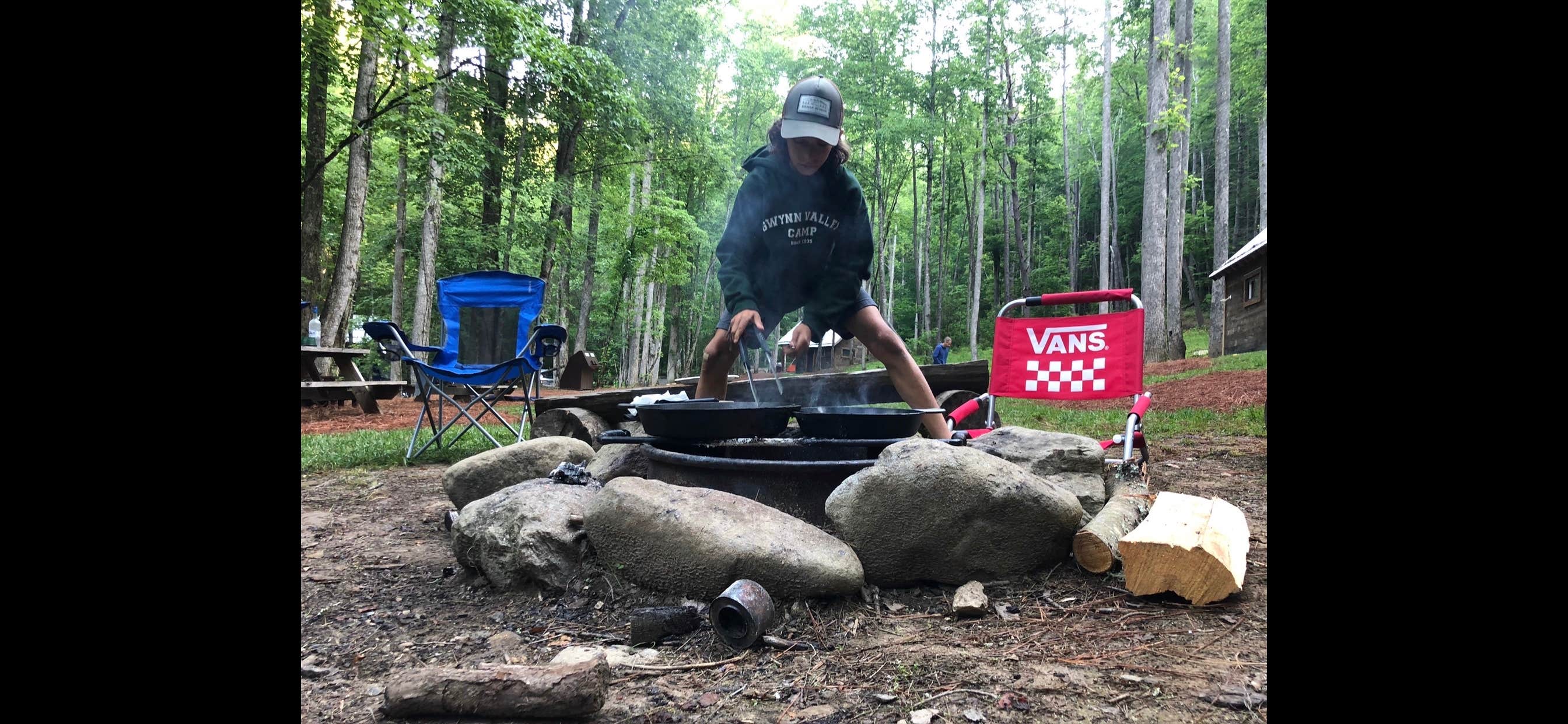 Camper-submitted photo at Cherryfield Creek Luxury Group Camping near Balsam Grove, NC