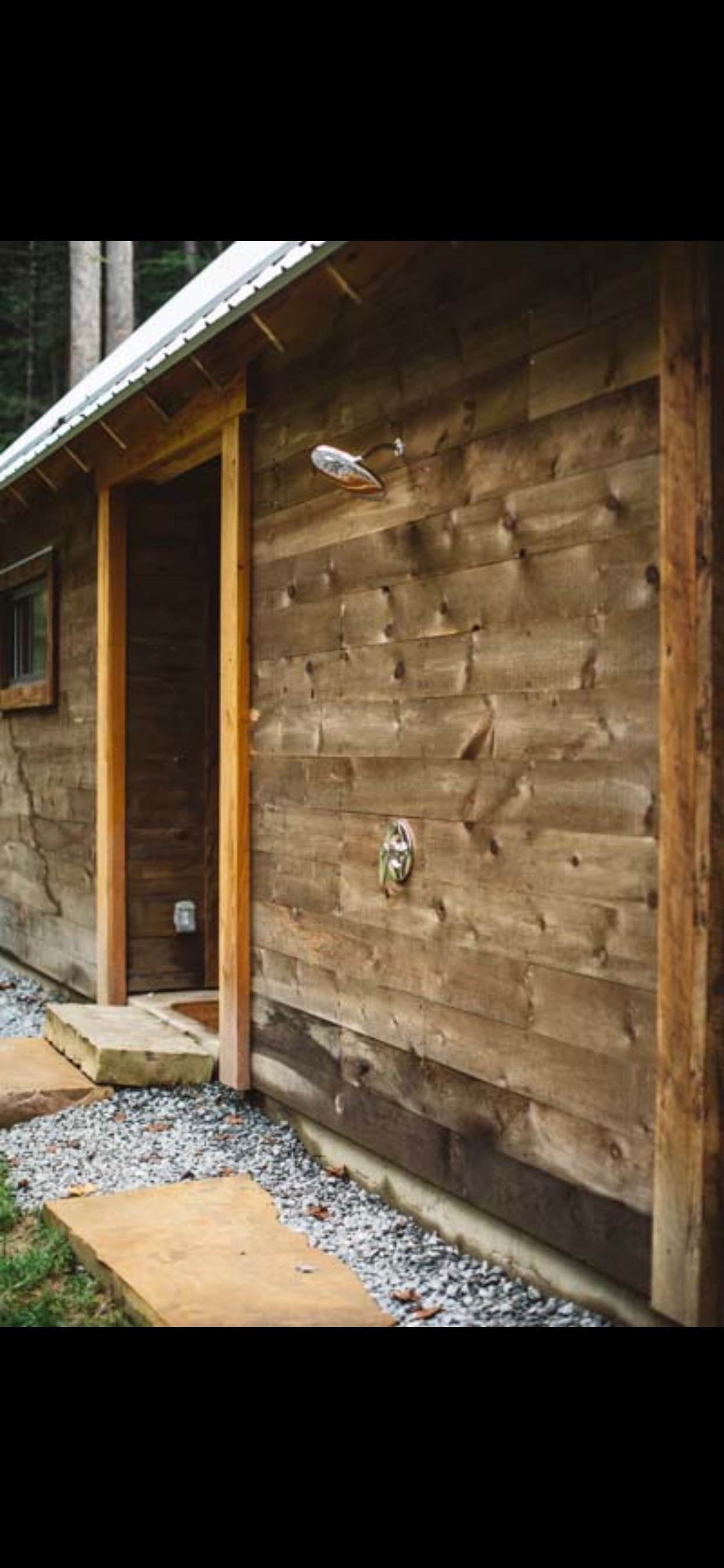 Camping near Lazy J Campground: Cherryfield Creek Luxury Group Camping, Rosman, North Carolina