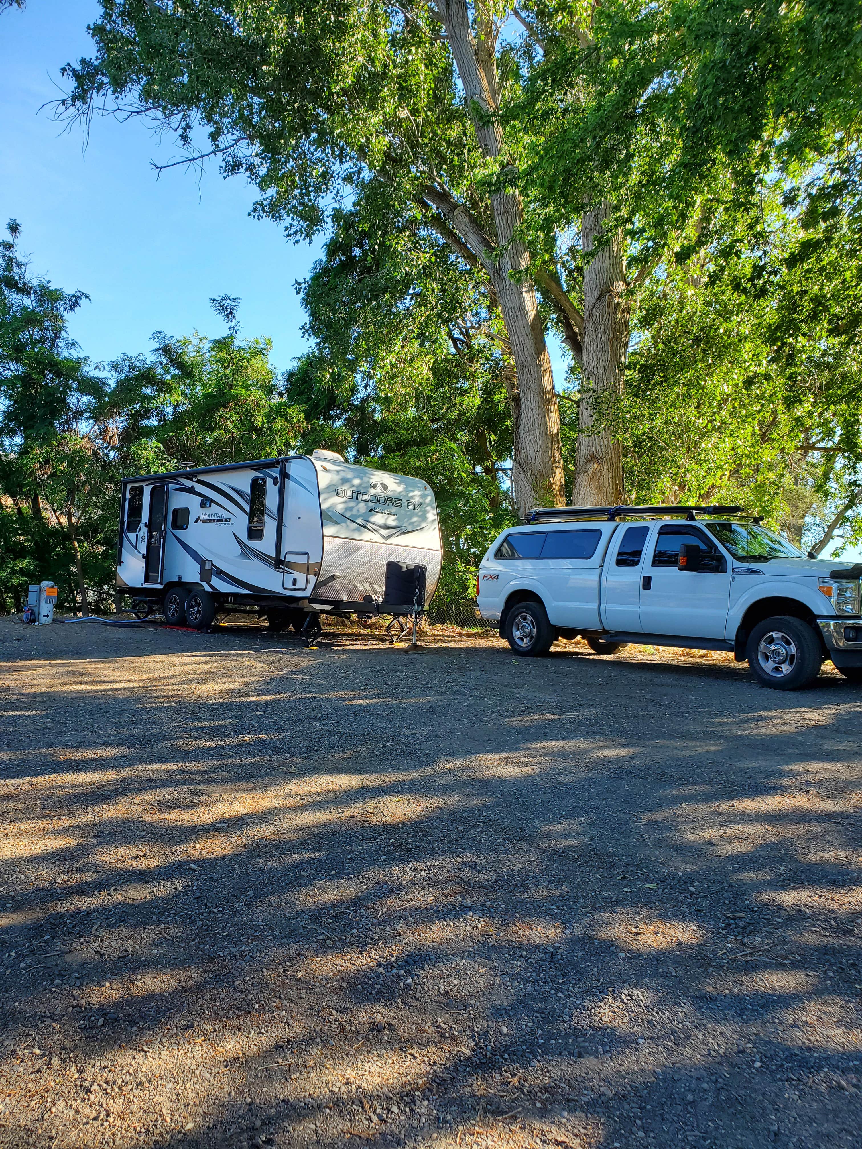 Camper-submitted photo at Peach Beach RV Park on the Columbia near Moro, OR