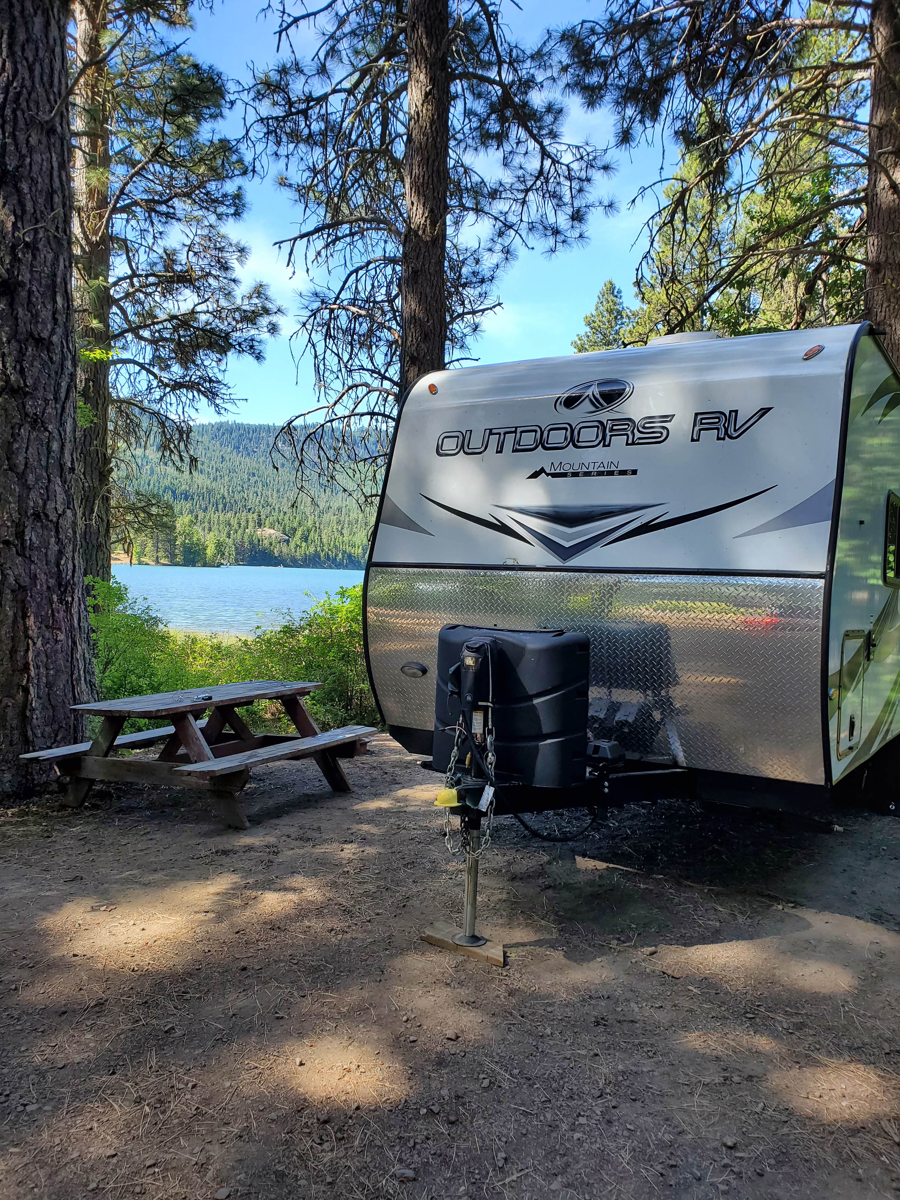 Russ  H.'s photo of rv camping at Silver Beach Resort near Chewelah, WA