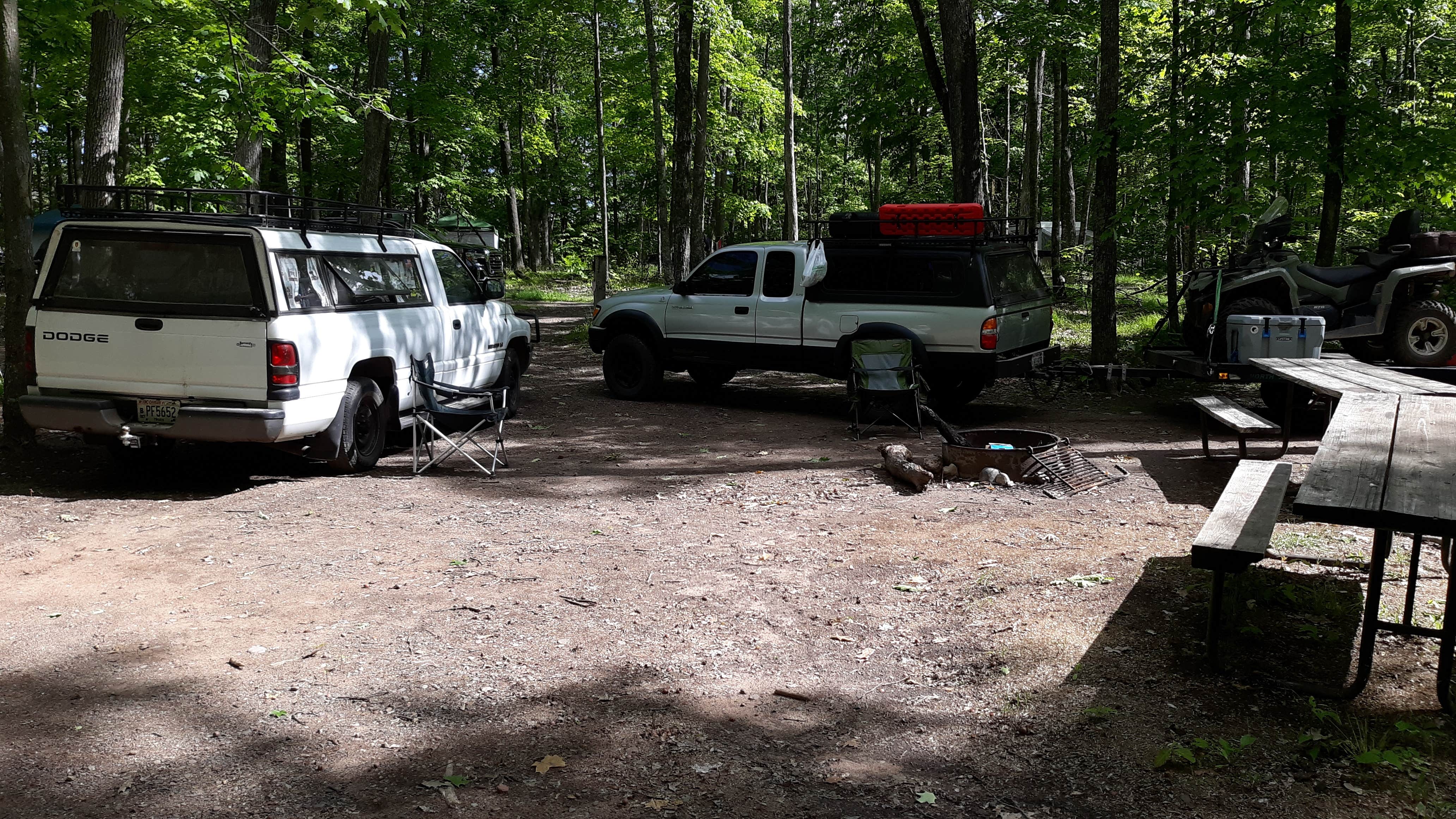 Camping near Earl Park Landing: Sawmill campground, Stone Lake, Wisconsin