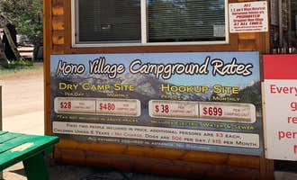 Camping near Toiyabe National Forest Crags Campground: Annett's Mono Village, Bridgeport, California