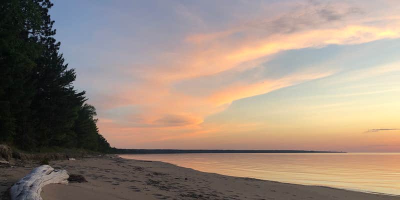 Camper submitted image from Bay View (Hiawatha National Forest, MI)