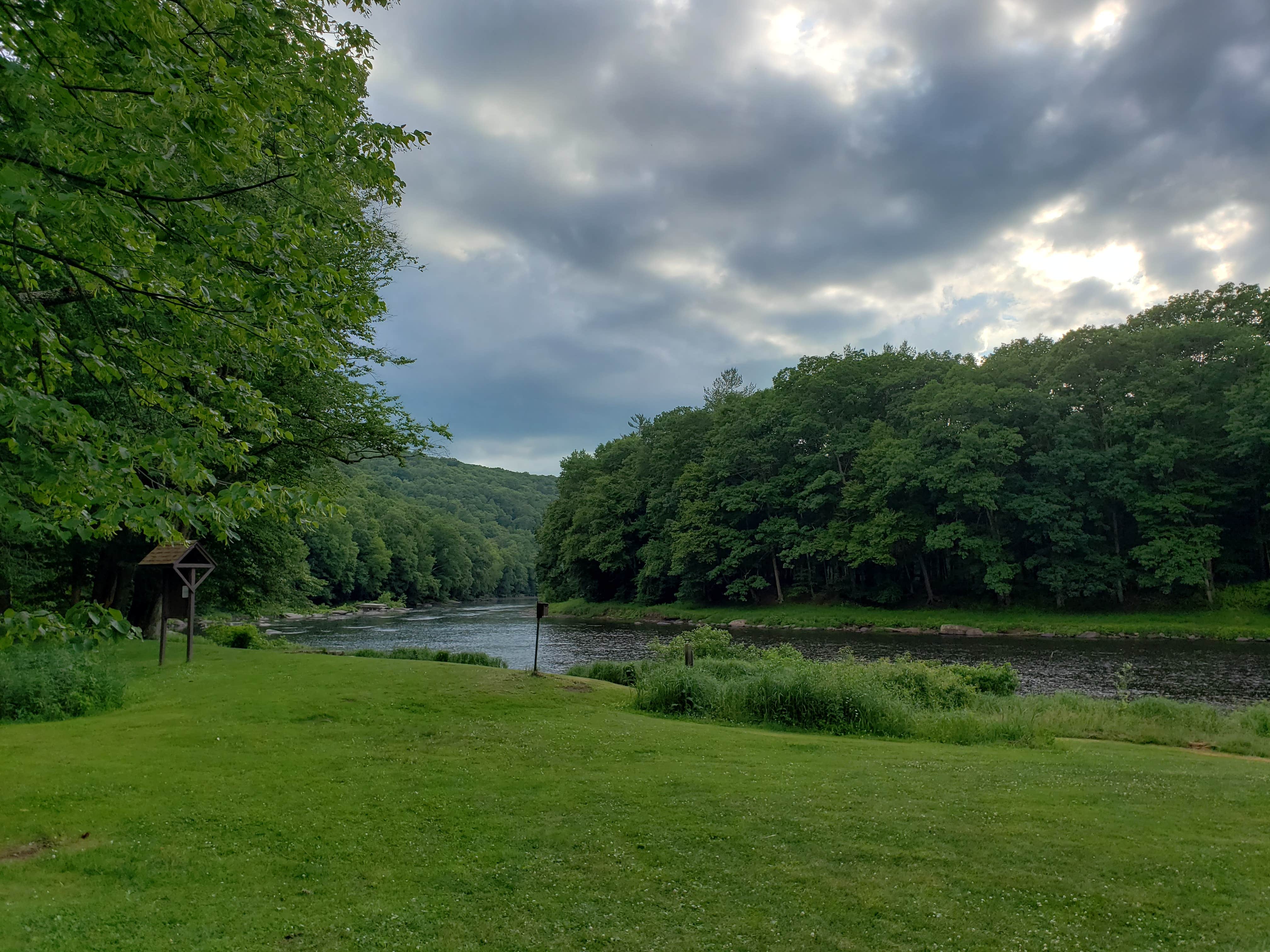 Camper-submitted photo at Clear Creek State Park Campground near Olanta, PA