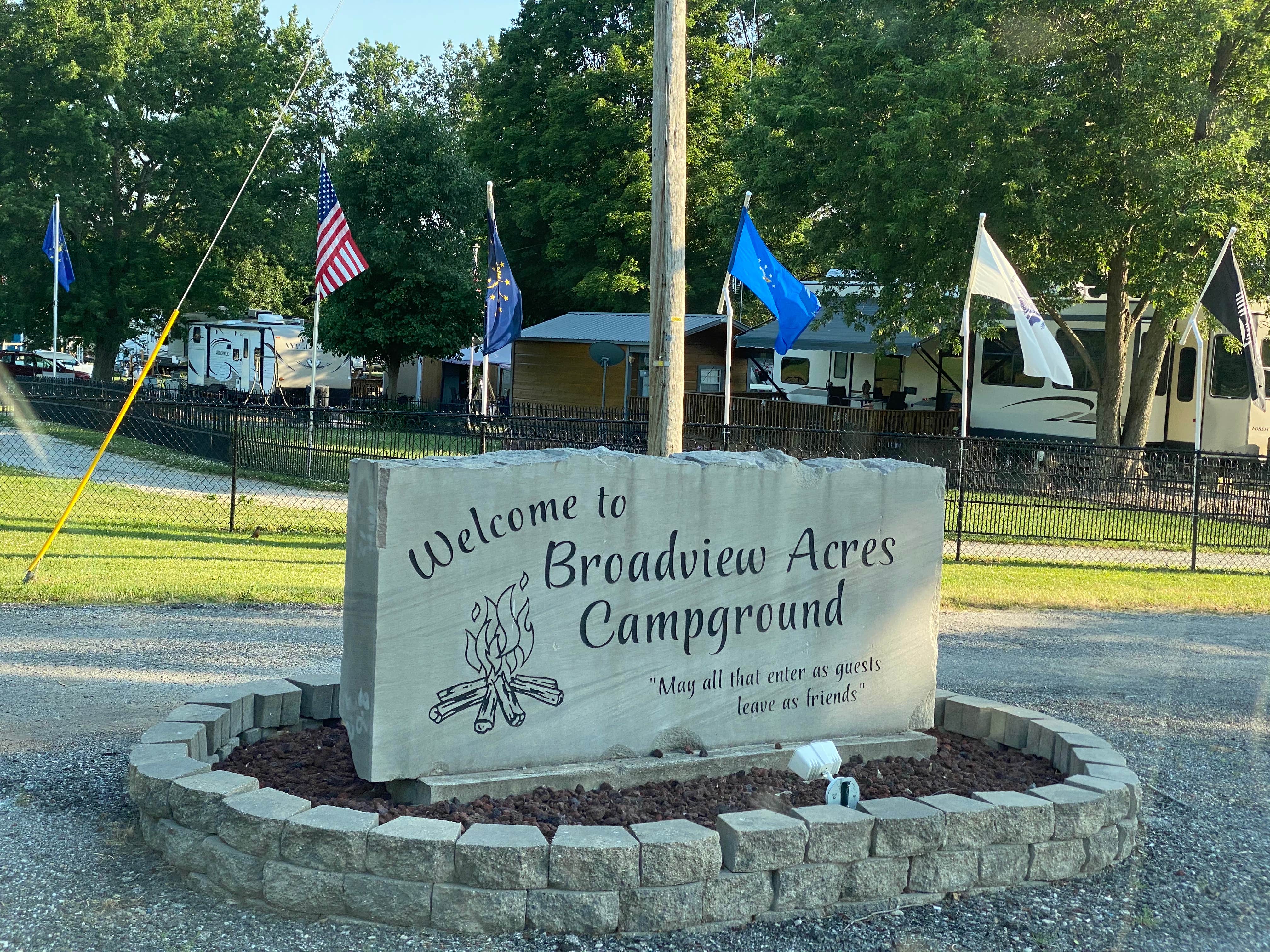 Camper-submitted photo at Broadview Lake and Campground near Frankfort, IN