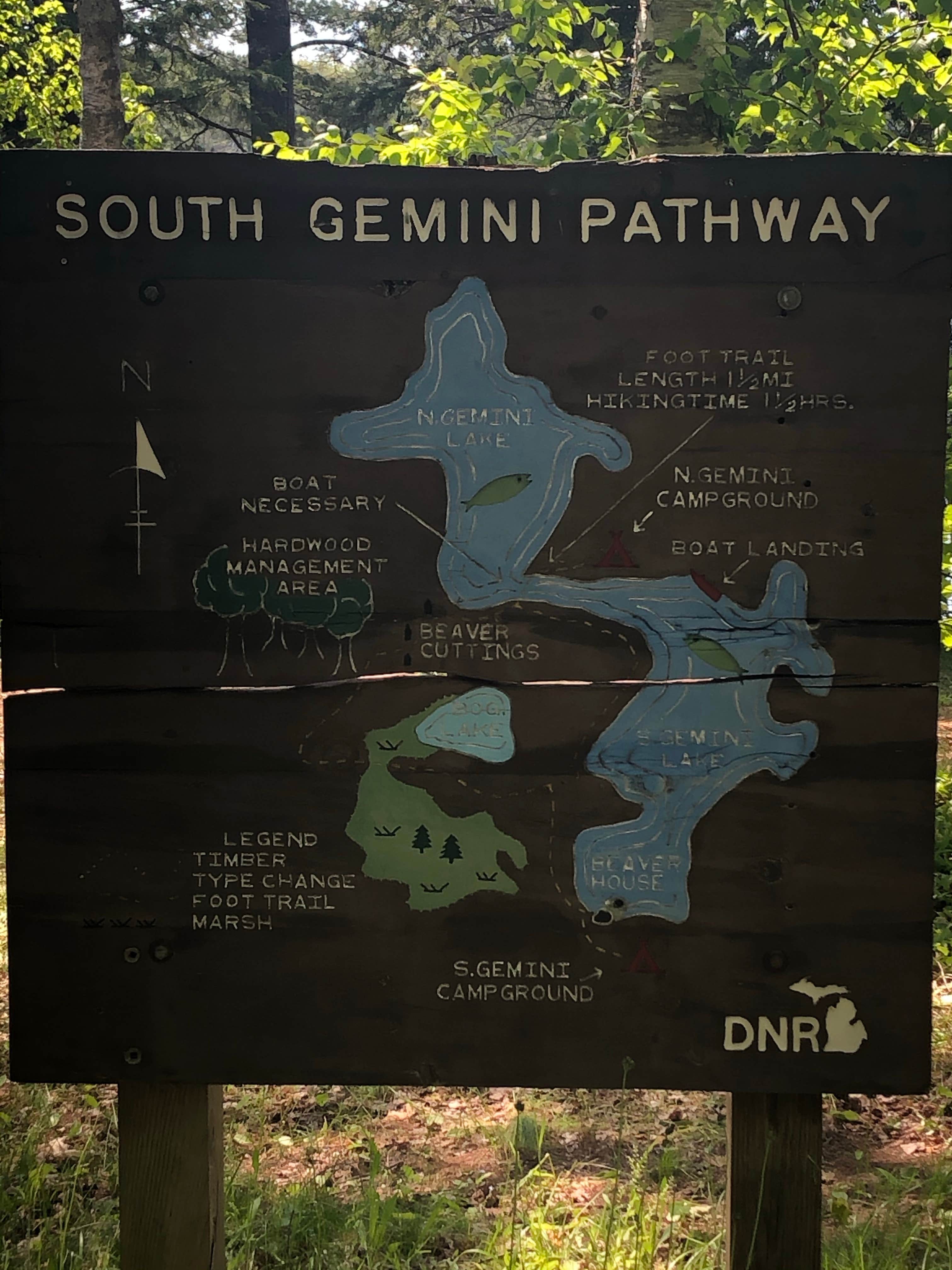 Camper-submitted photo at Canoe Lake State Forest Campground near Hiawatha National Forest