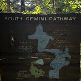 Sign at North Gemini Lake Campground