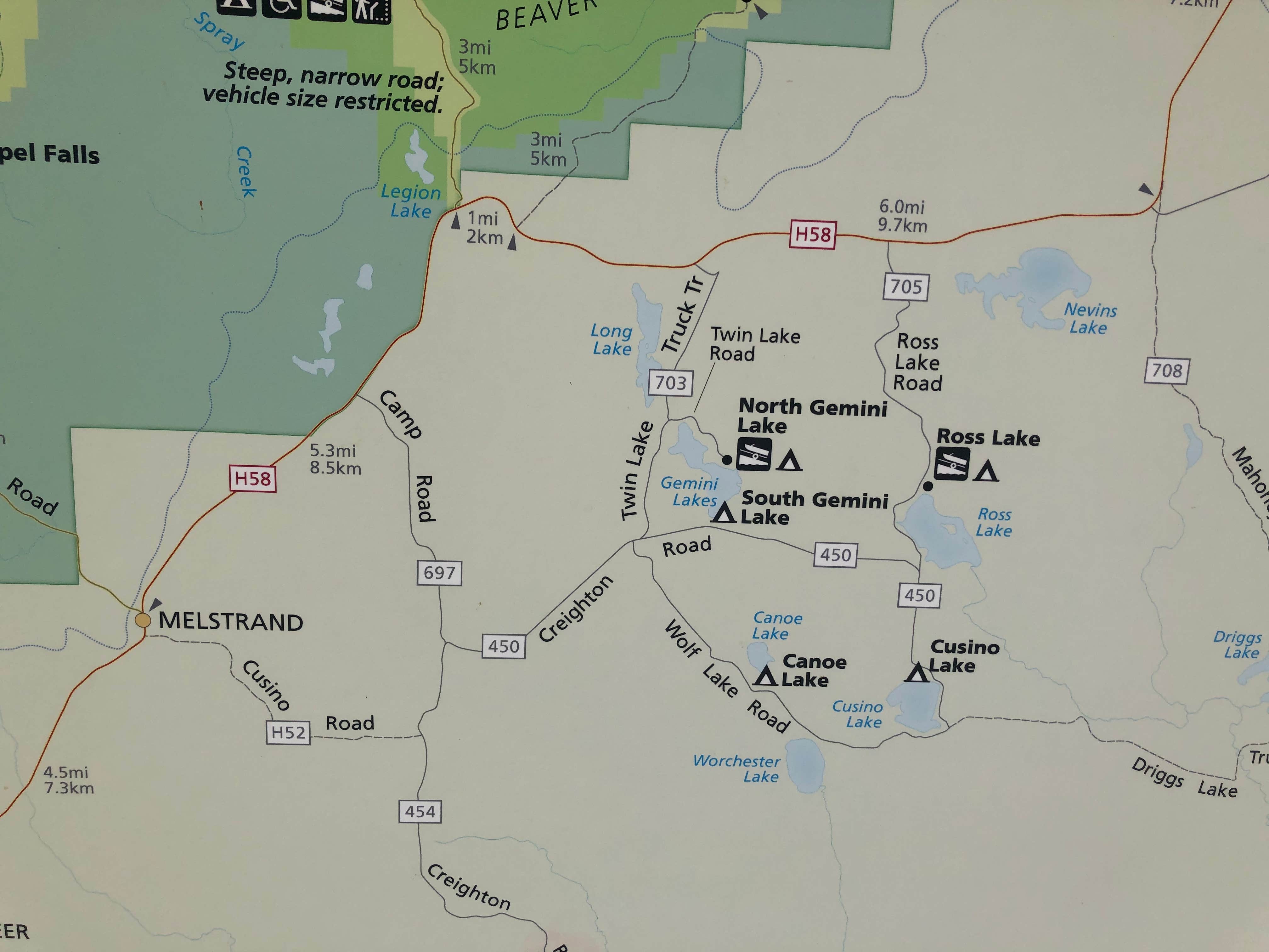 Camper-submitted photo at Canoe Lake State Forest Campground near Hiawatha National Forest