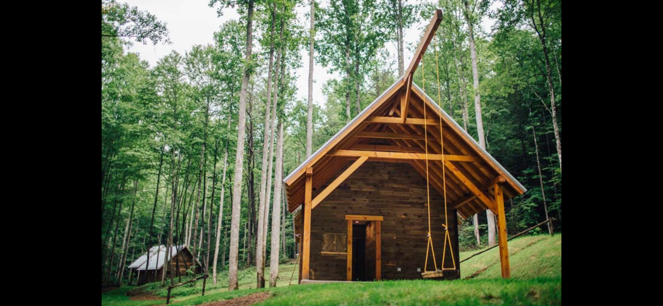 Camper-submitted photo at Cherryfield Creek Luxury Campsite near Balsam Grove, NC