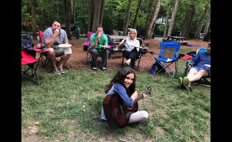 Josh L.'s photo at Cherryfield Creek Luxury Campsite near Pisgah Forest, NC