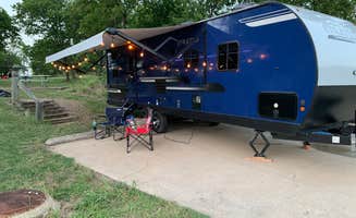 Chris H.'s photo of rv camping at Cedar Hill State Park Campground near Cedar Hill, TX