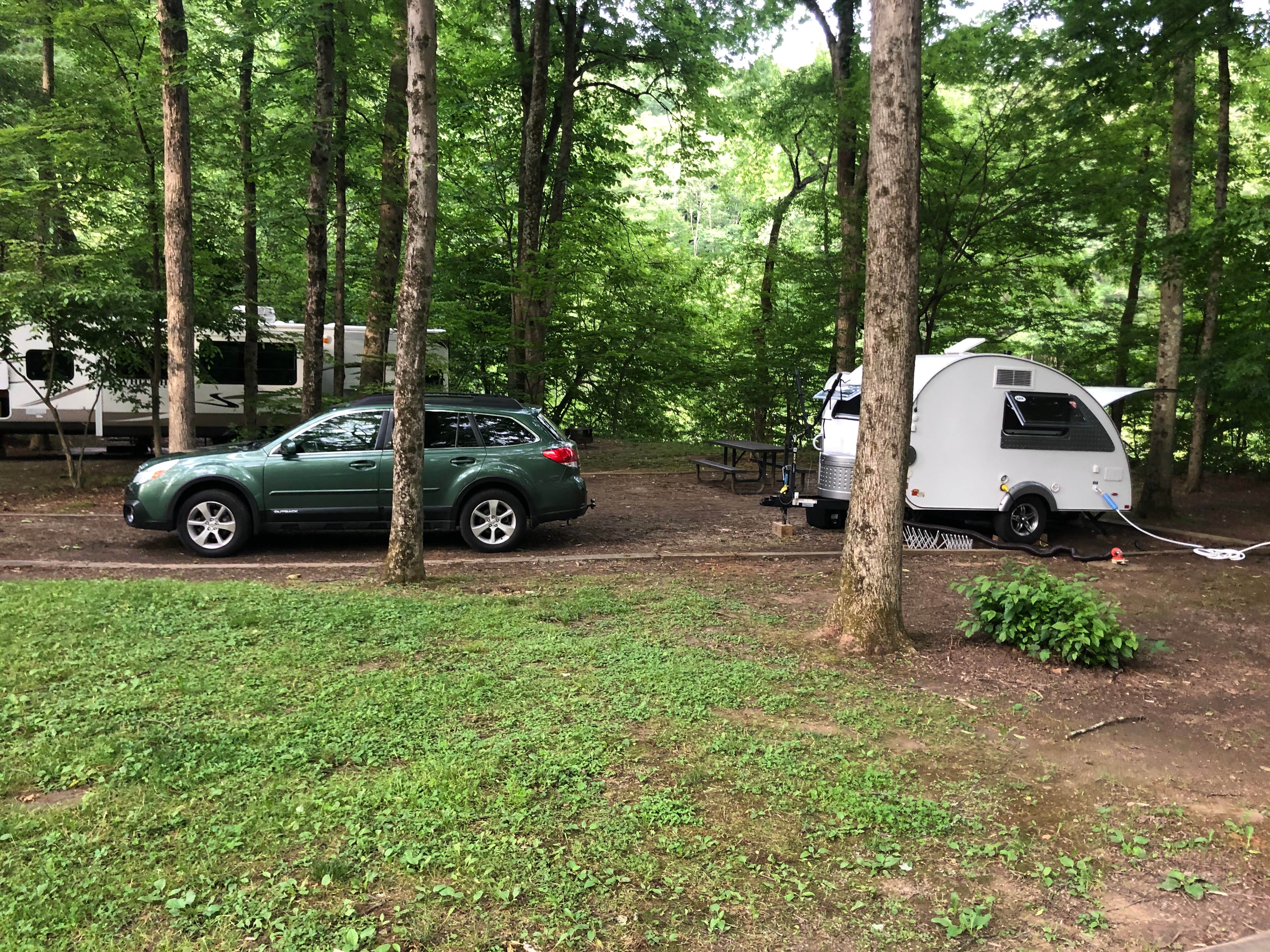 Lauren R.'s photo of rv camping at Tionesta Rec. Area Campground near Slippery Rock, PA